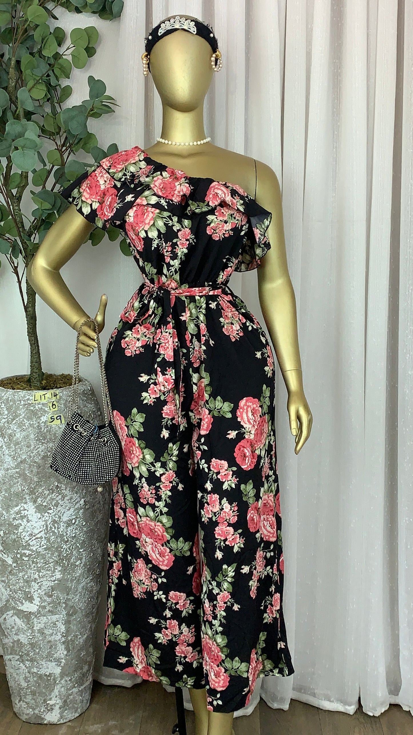 SIZE16 LIT14 Length59 (jumpsuit)