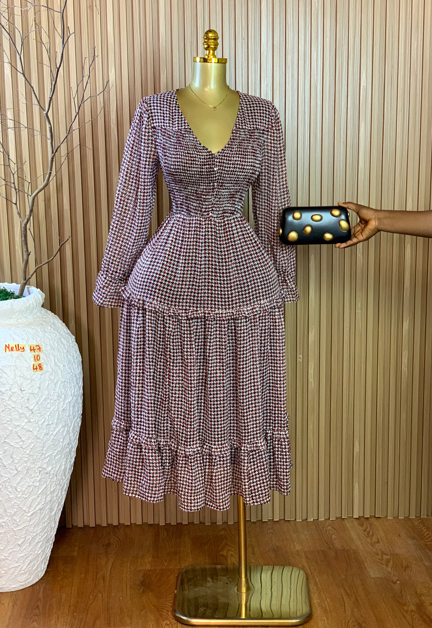 NELLY47 SIZE10 Length48 dress