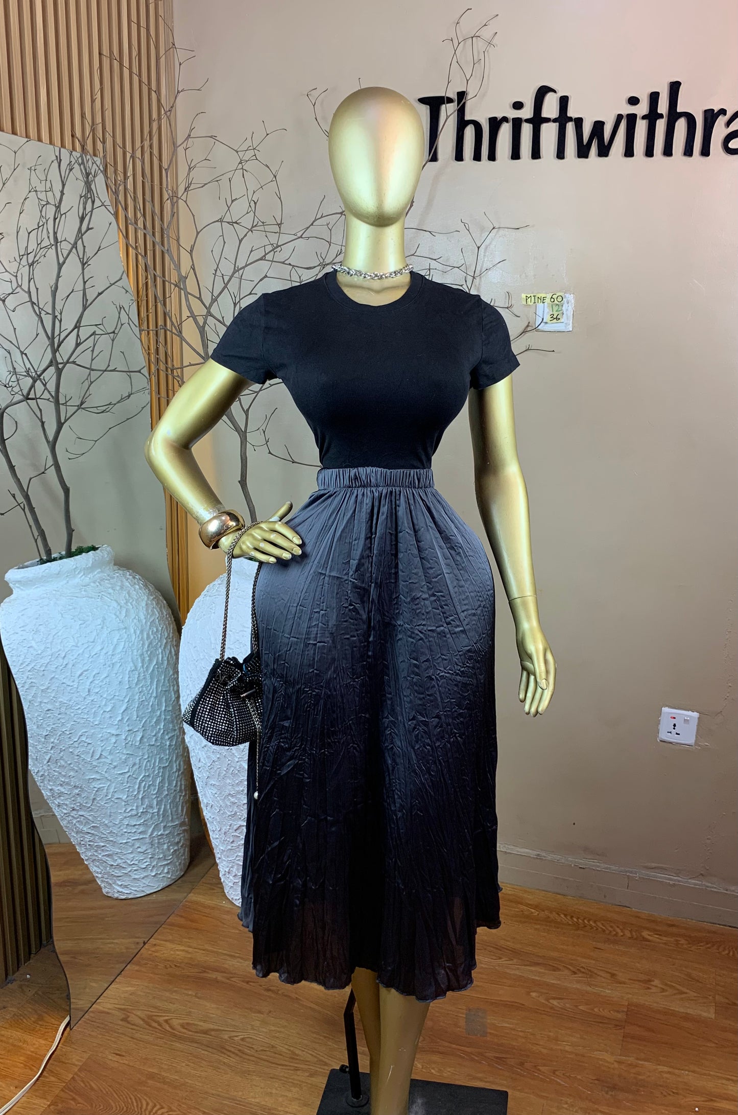 SIZE12 MINE60 Length36(Skirt only)