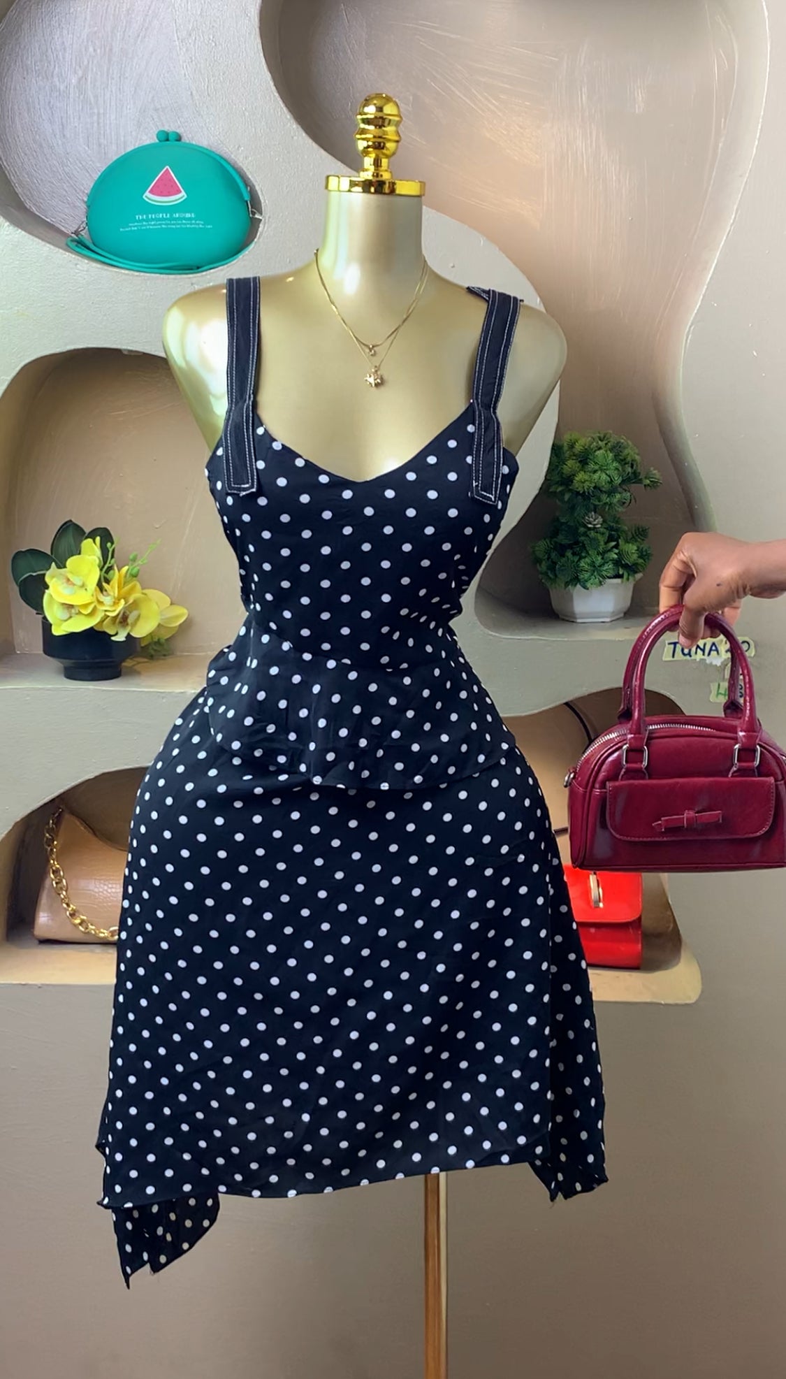 SIZE10 TUNA20 Length43 (polka dots)