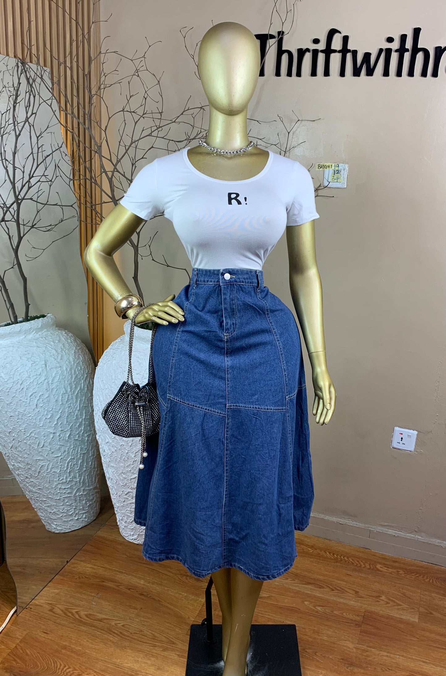SIZE12 Bright19 Length34(Skirt only)