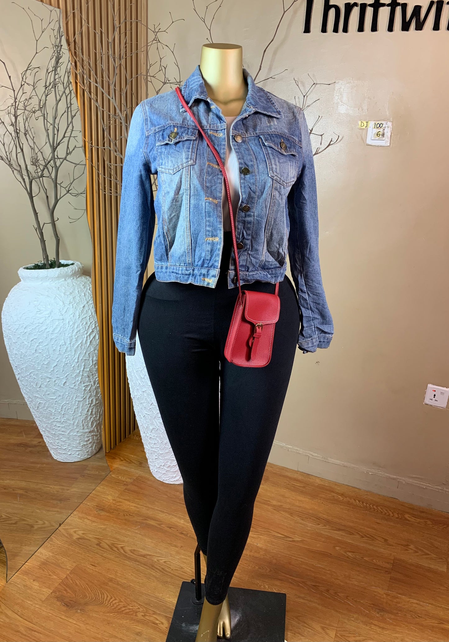 SIZE6 Denim jacket100