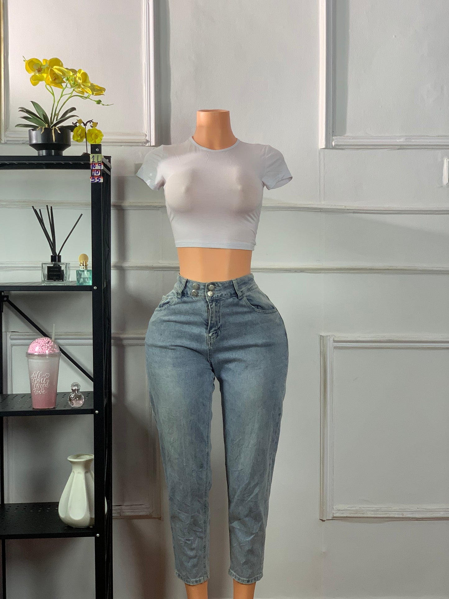 SIZE10 1L109 Length35 (Denim pants)