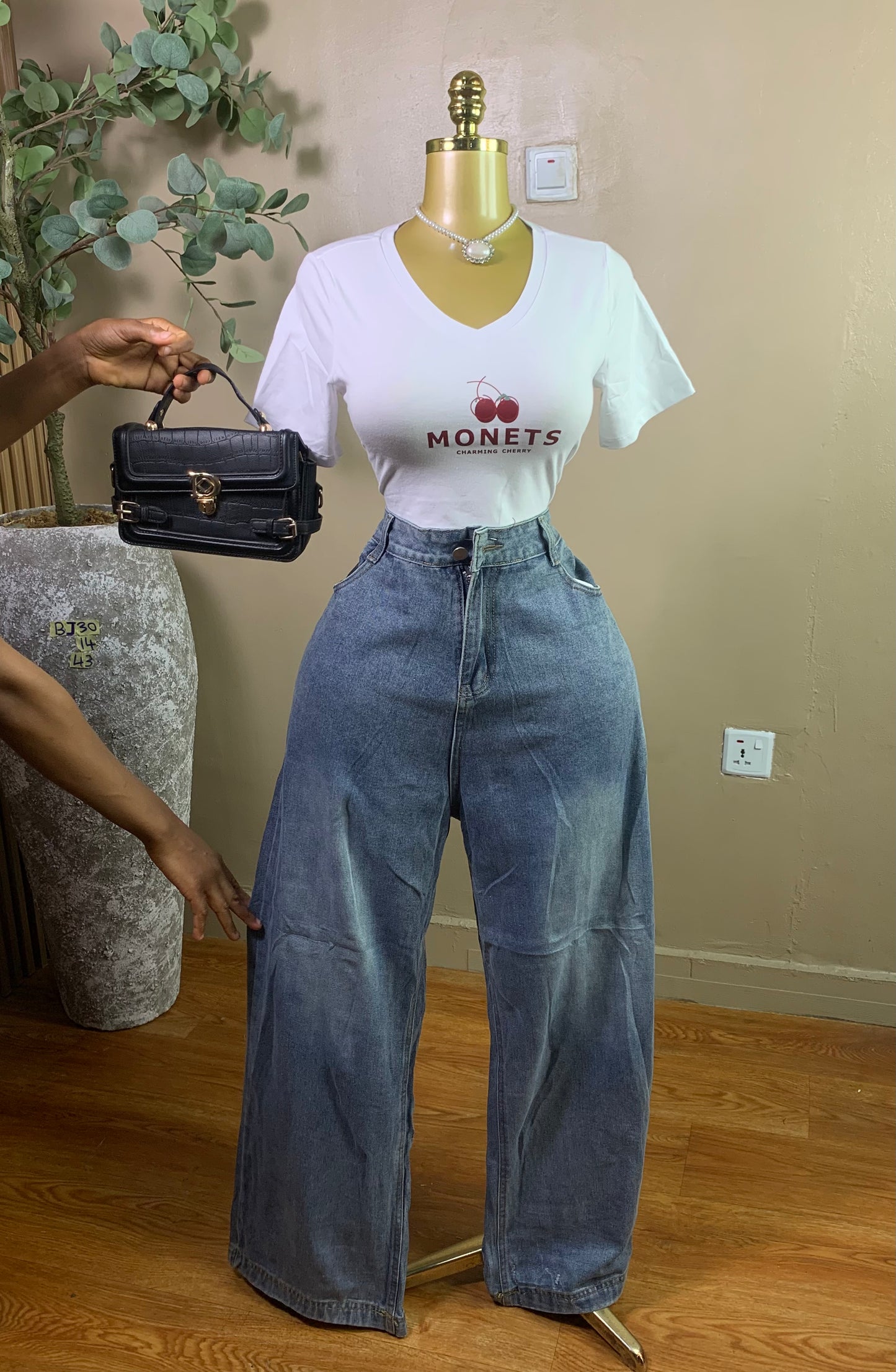 SIZE14 Baggy jean30 Length43(Jean only)