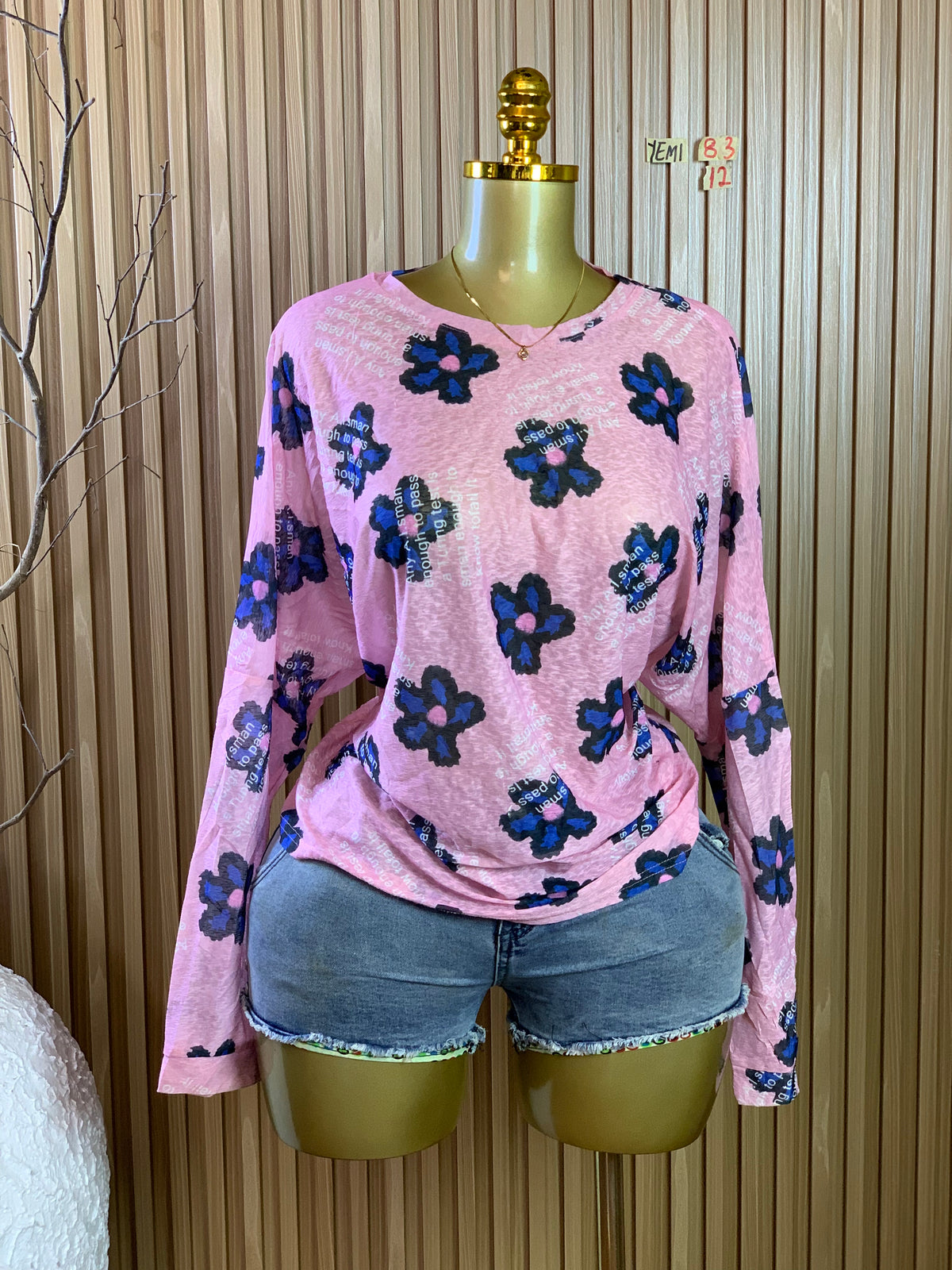 YEMI83 SIZE12(Free top)