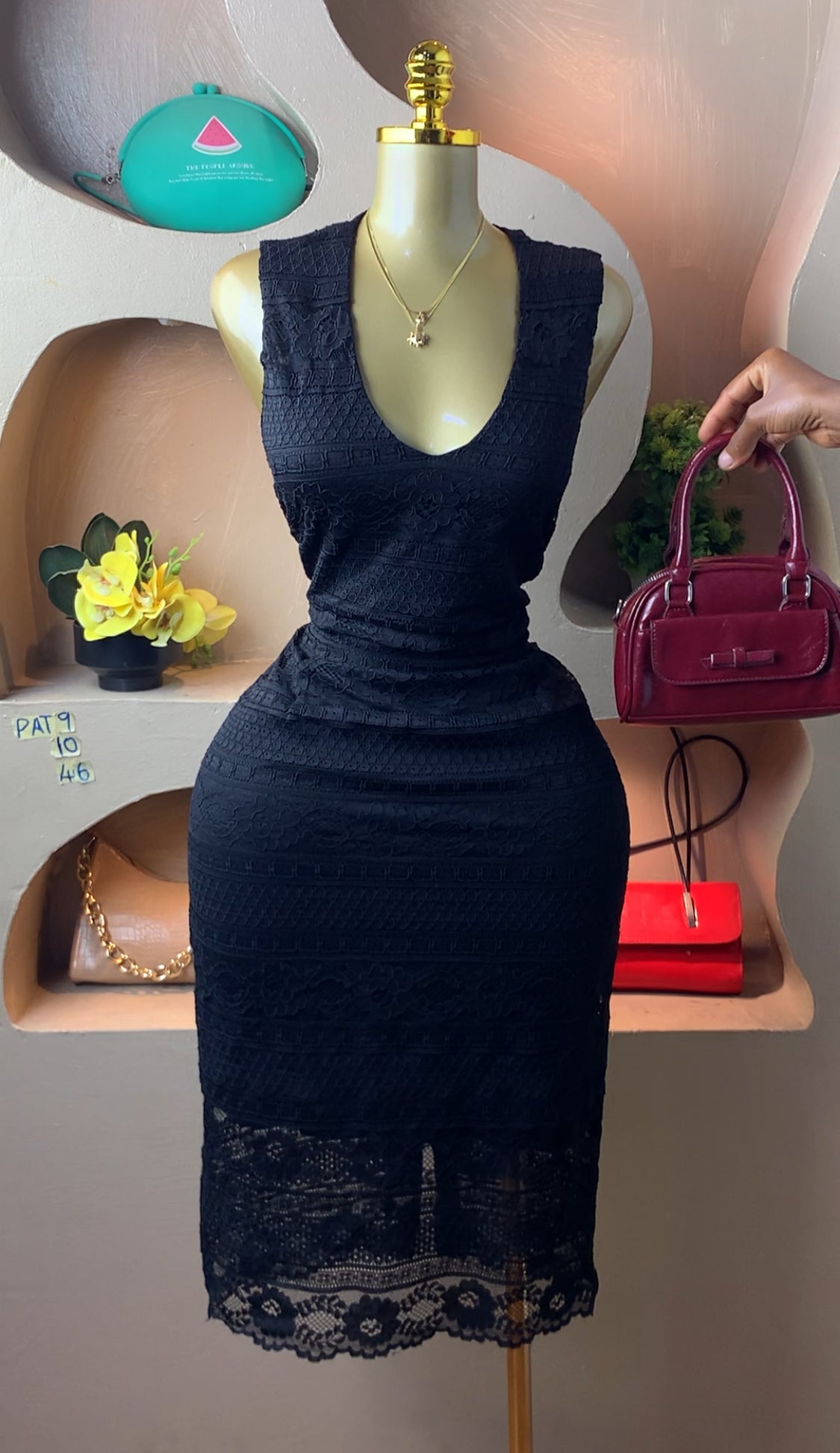 SIZE10 PAT9 Length46 (black)