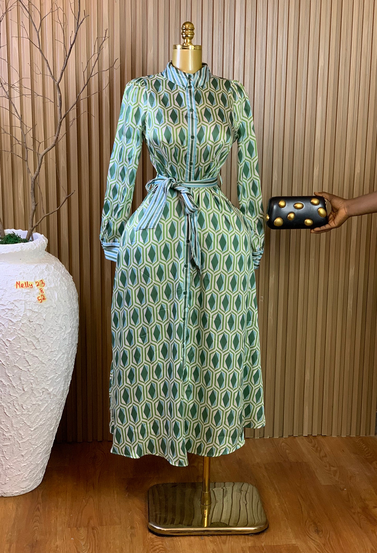 NELLY23 SIZE8 Length52 dress