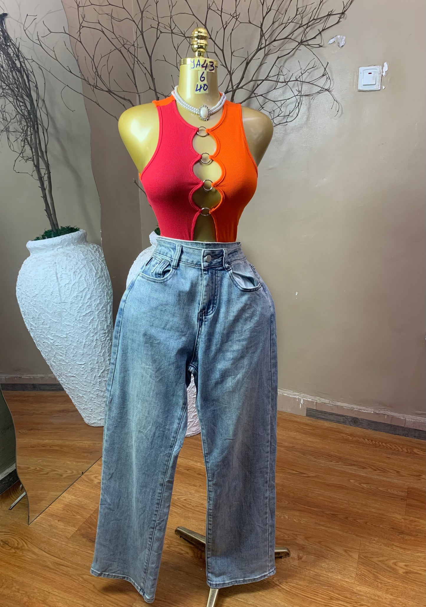 SIZE6 YA43 Length40 (Jean only)