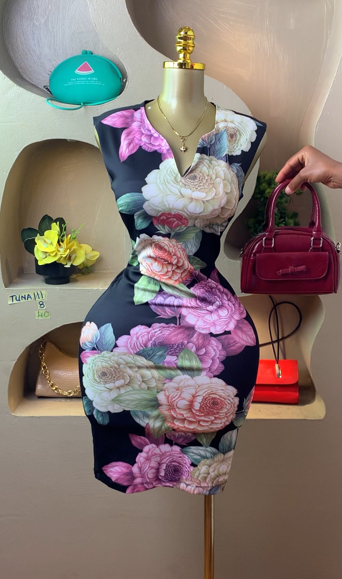 SIZE8 TUNA111 Length40 (floral)