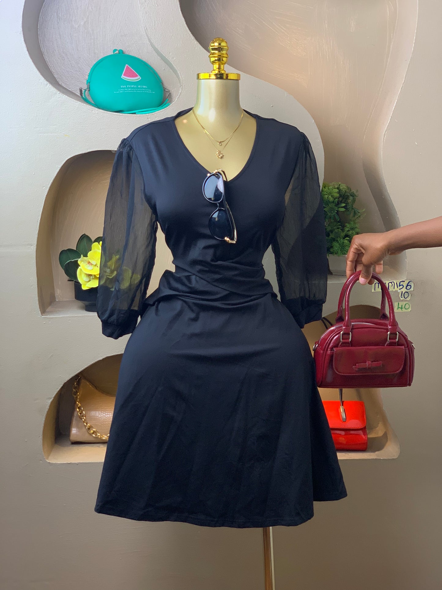 SIZE10 MIMI56 Length40 (black)