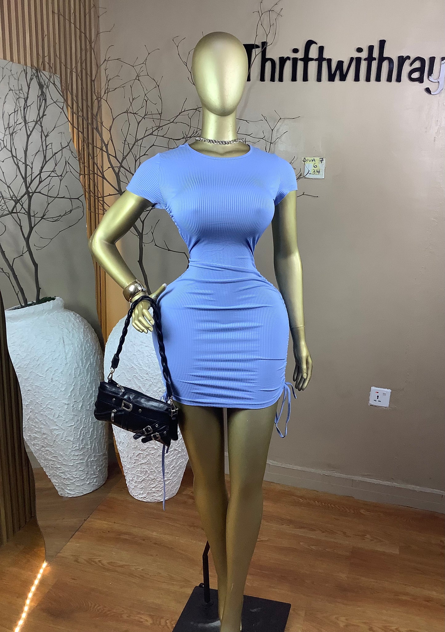 SIZE6 Diva7 Length34(blue)