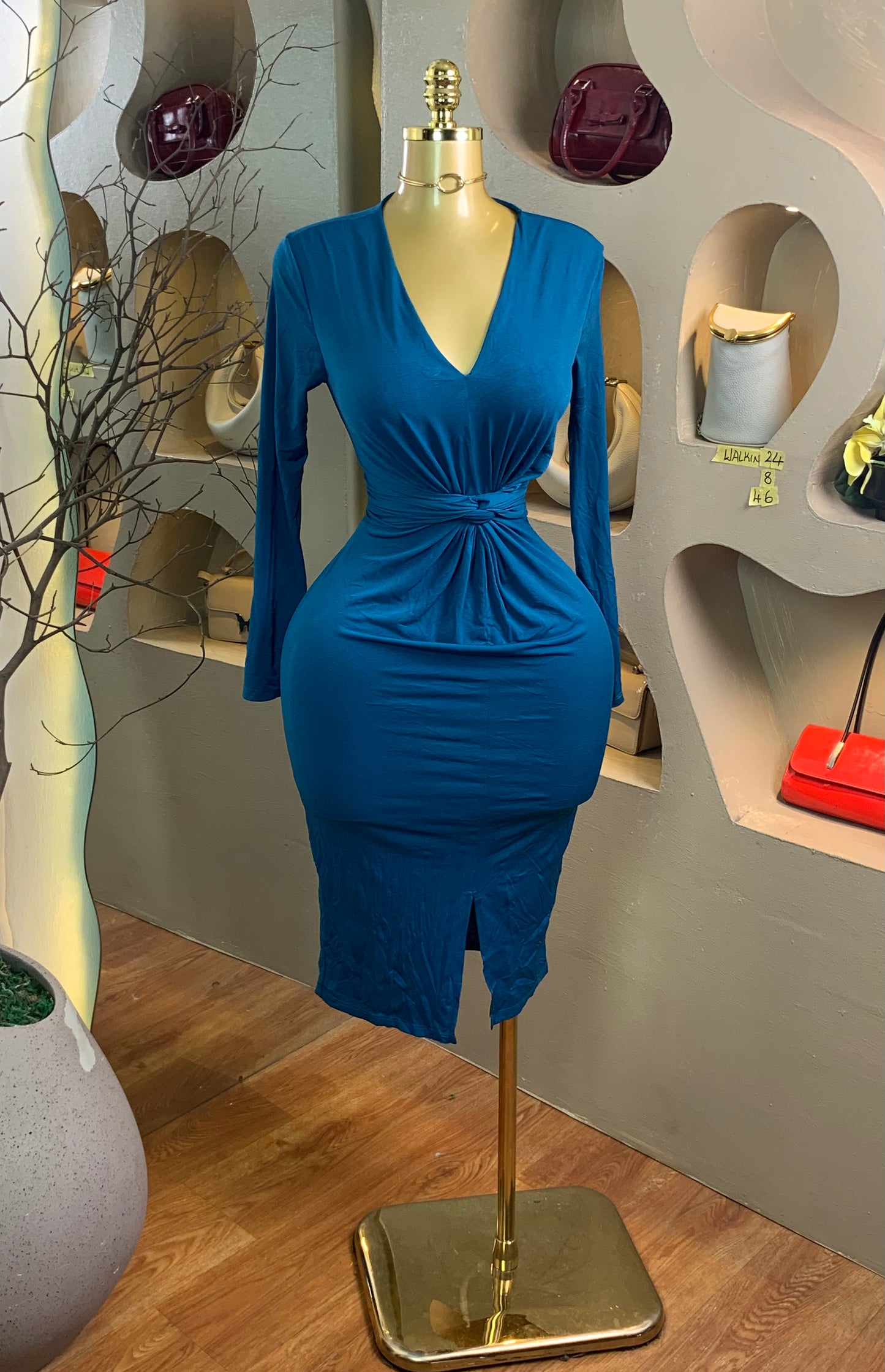 WALK-IN24 SIZE8 Length46 dress