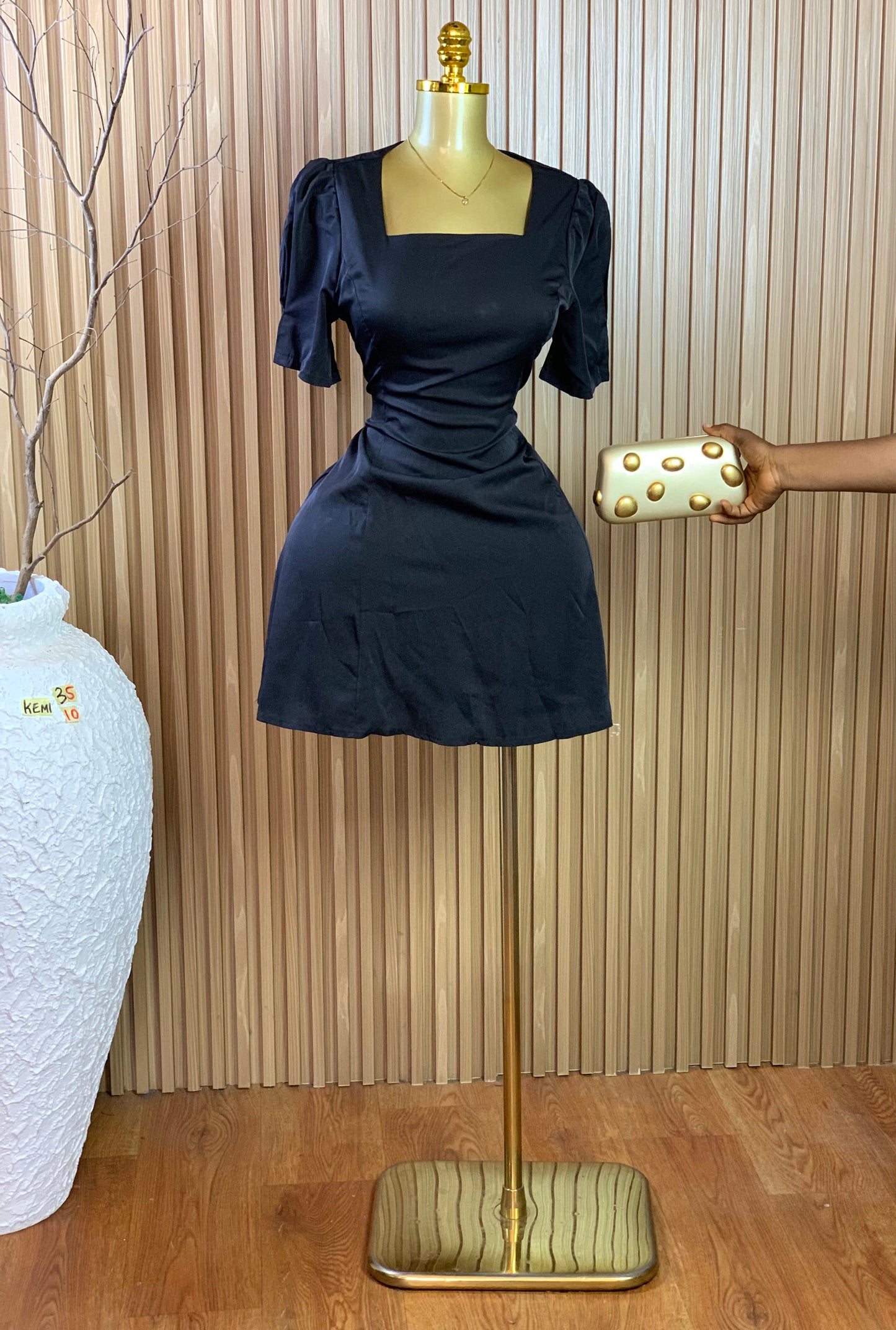 KEMI35 SIZE10 black dress