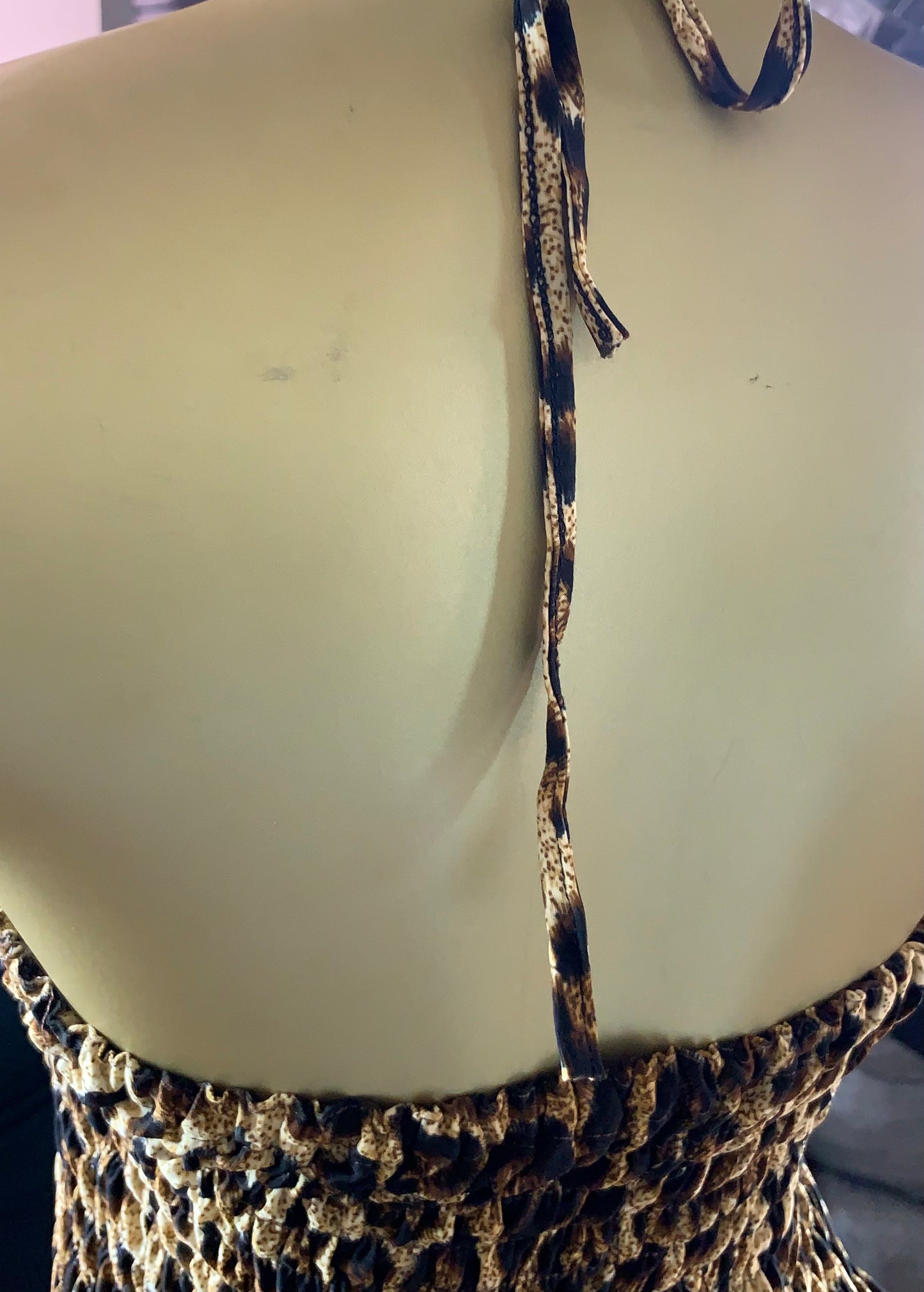 TADE75 SIZE10 Animal print dress