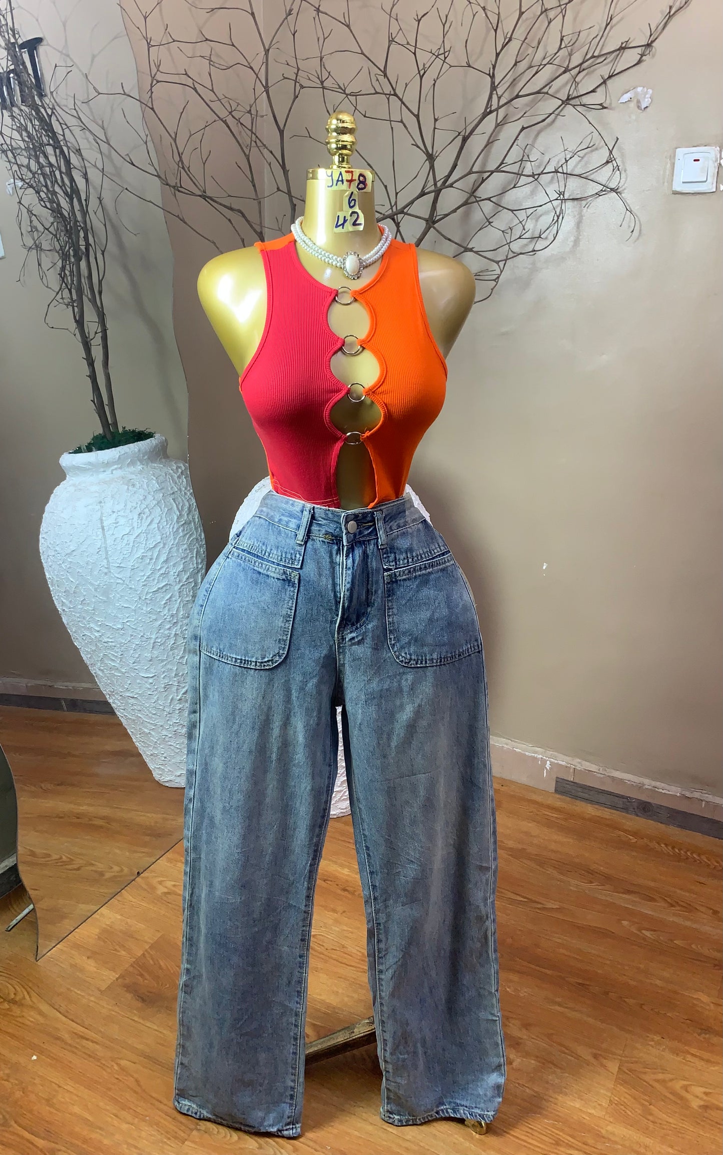 SIZE6 YA78 Length42 (Jean only)
