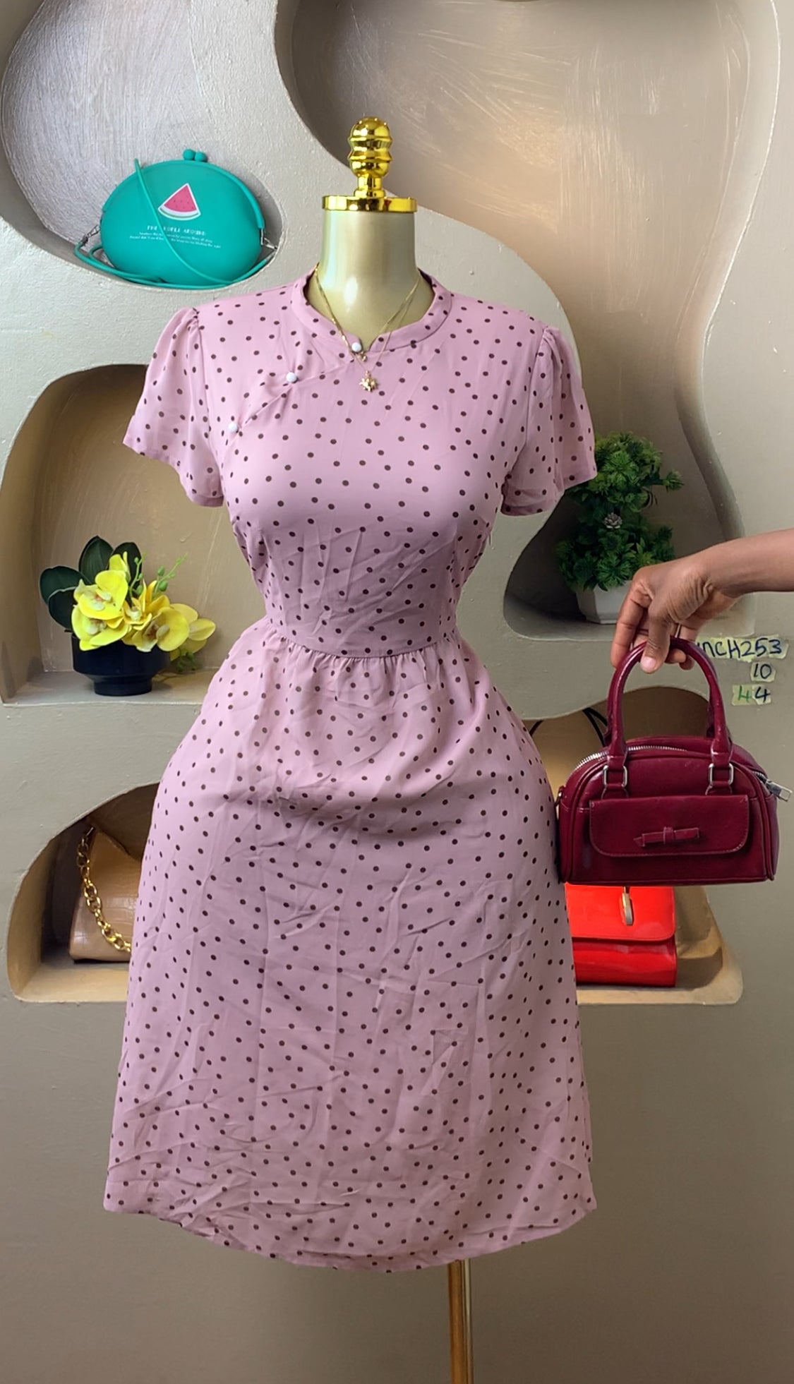 SIZE10 MUNCH253 Length44 (polka dots)