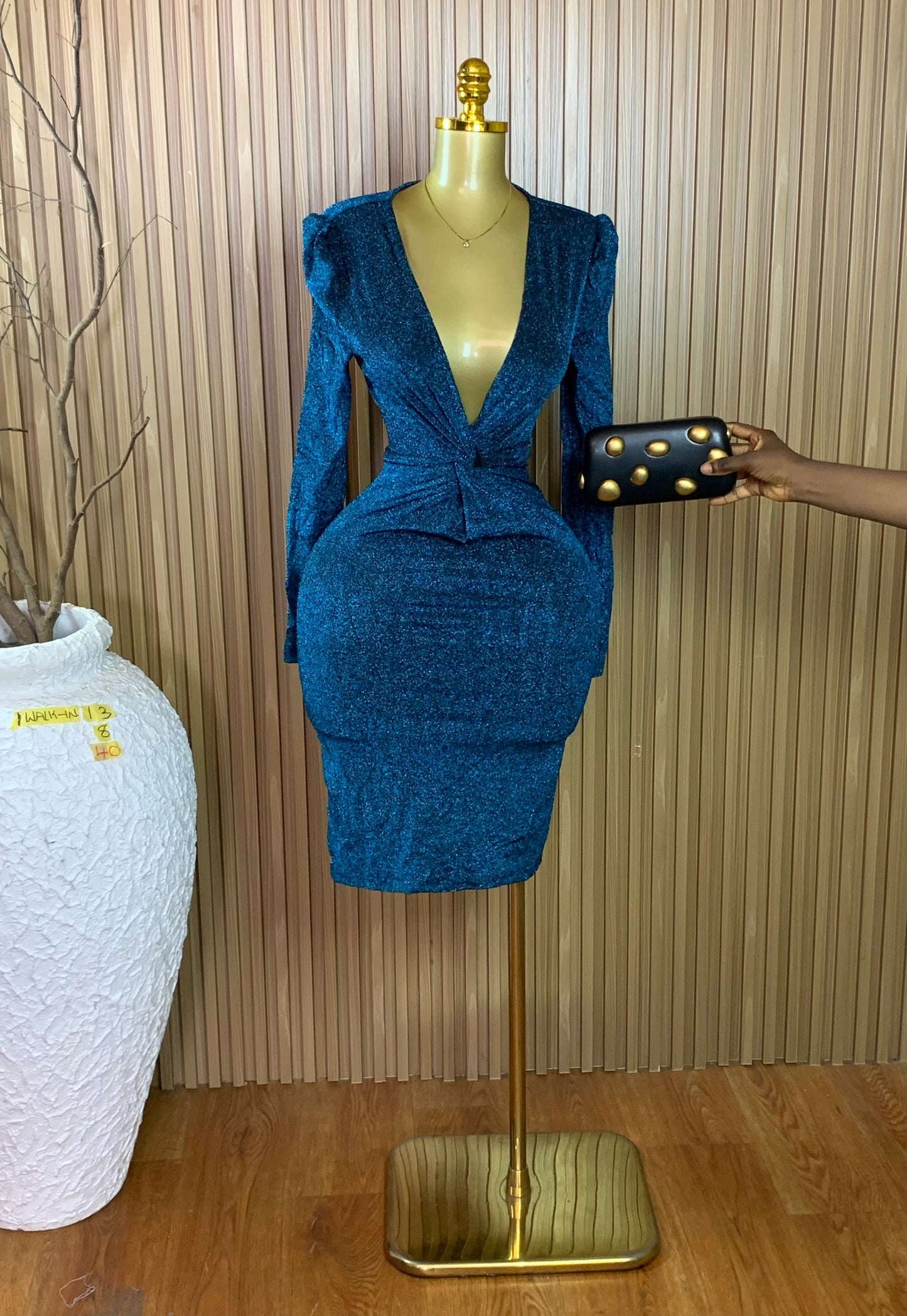 1WALK-IN13 SIZE8 Length40 Party dress
