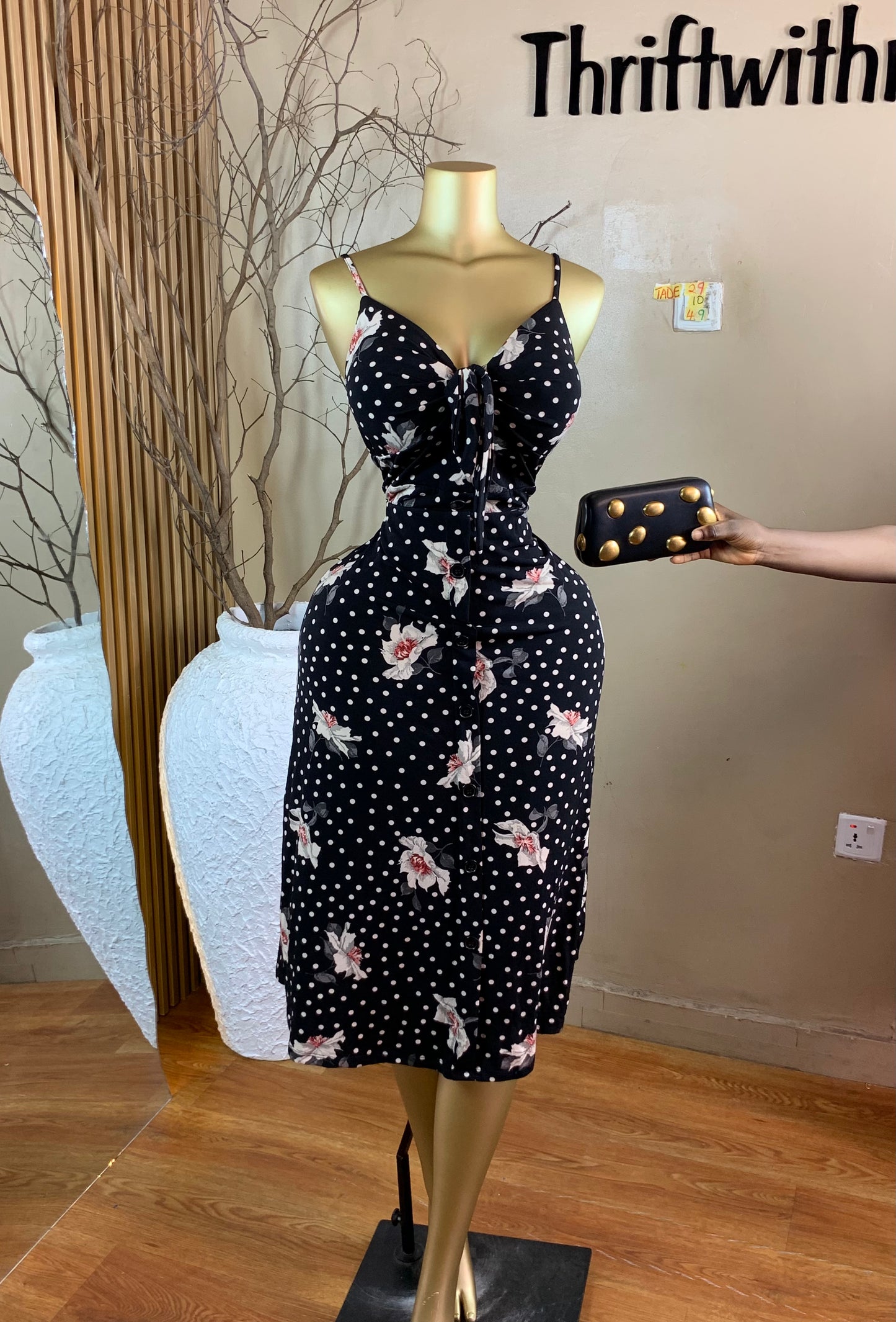 TADE29 SIZE10 Length49 dress