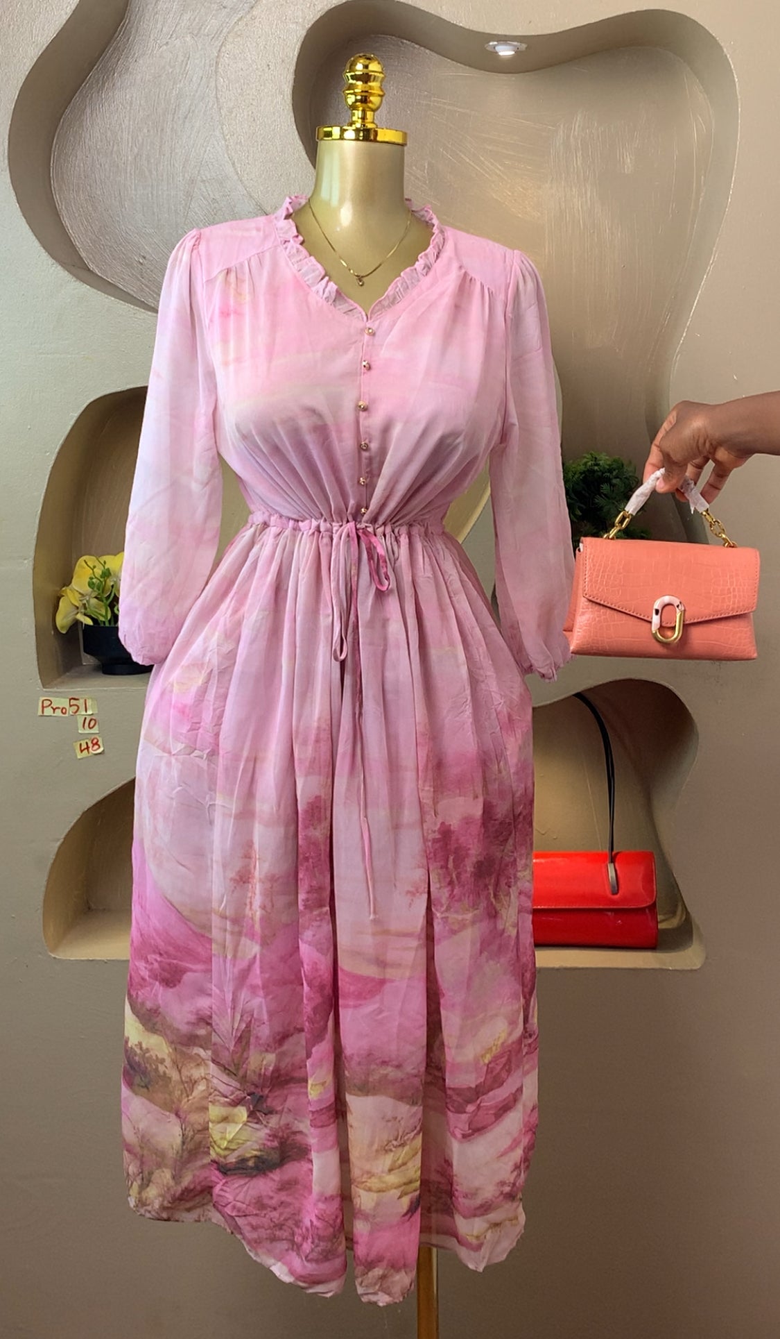 SIZE10 PRO51 DRESS Length48