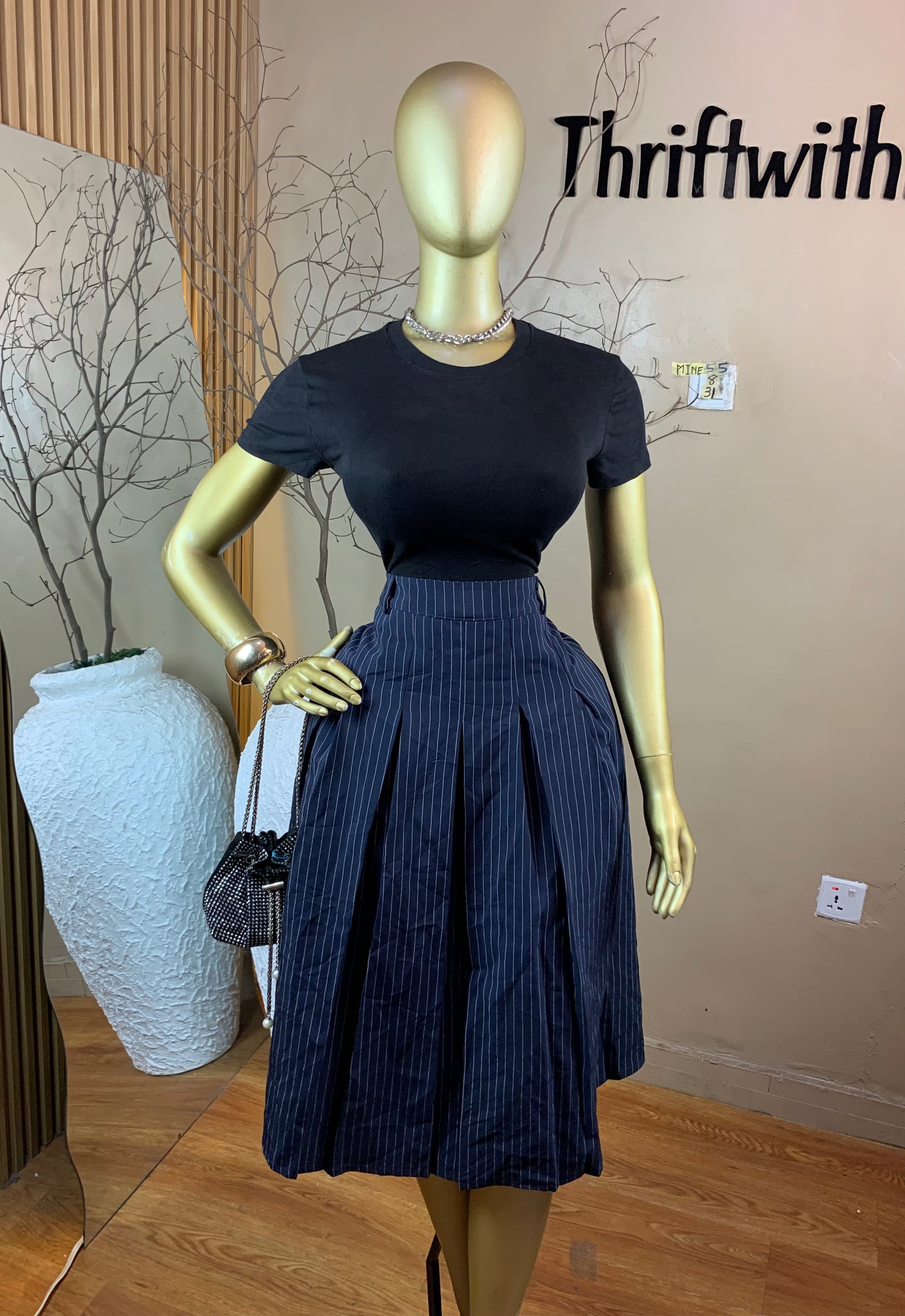 SIZE8 MINE55 Length31(Skirt only)