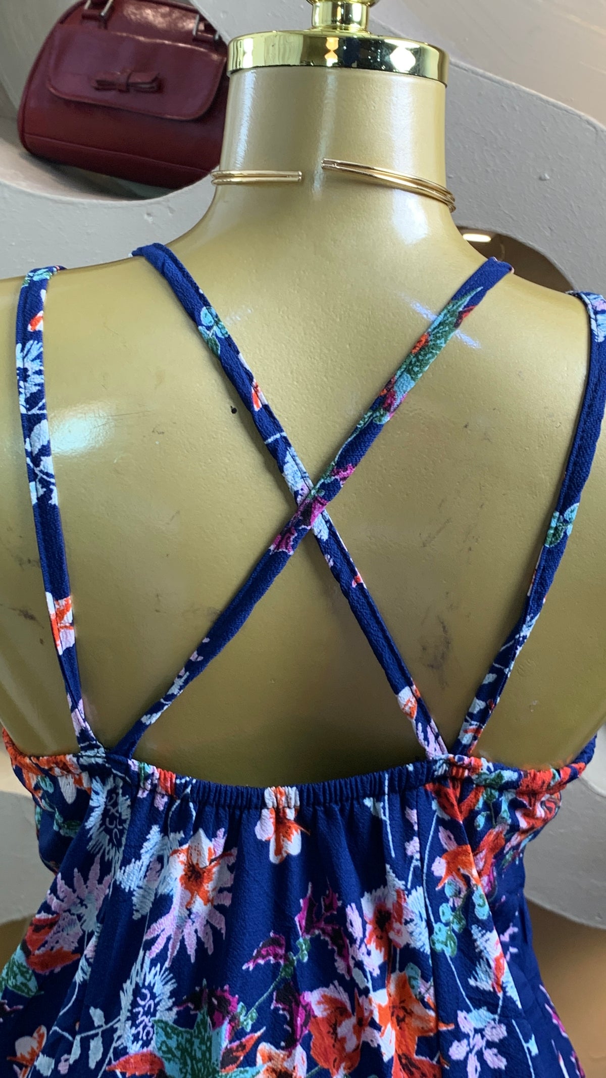 OYIN37 SIZE8 Floral DRESS Length50