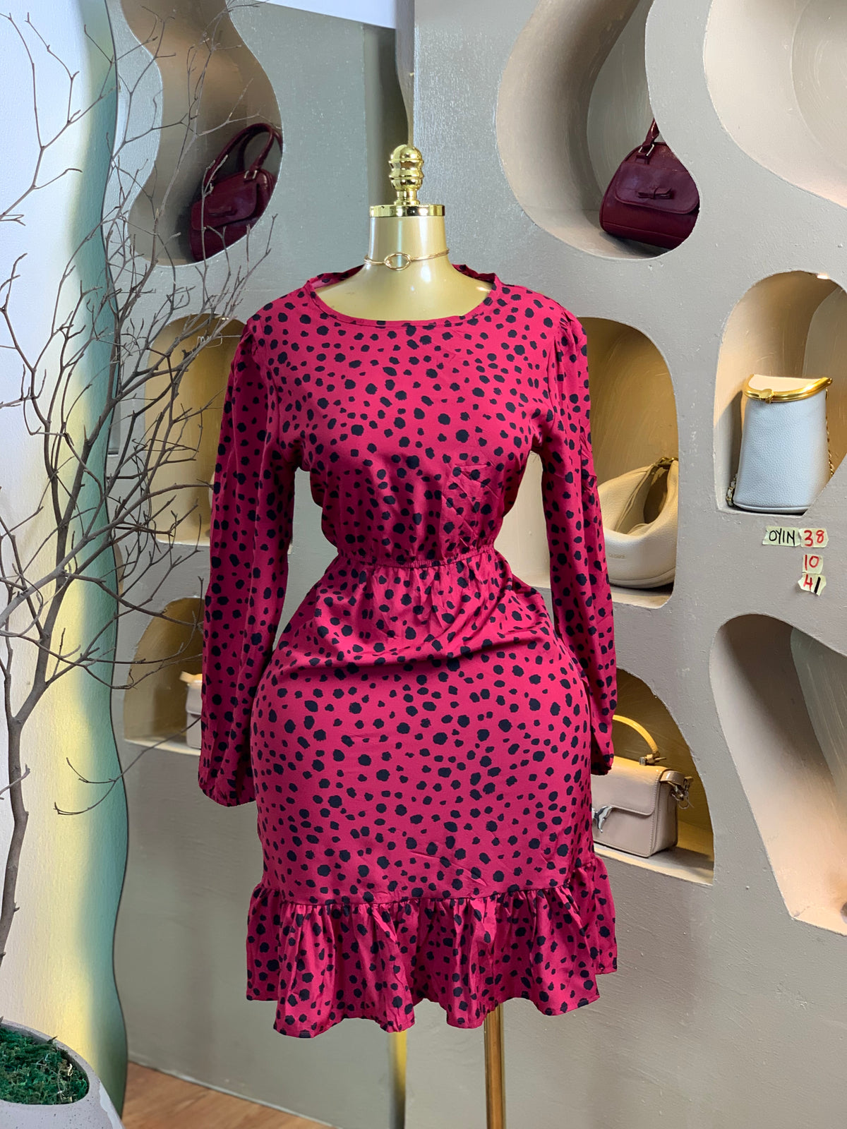 OYIN38 SIZE10 DRESS Length41