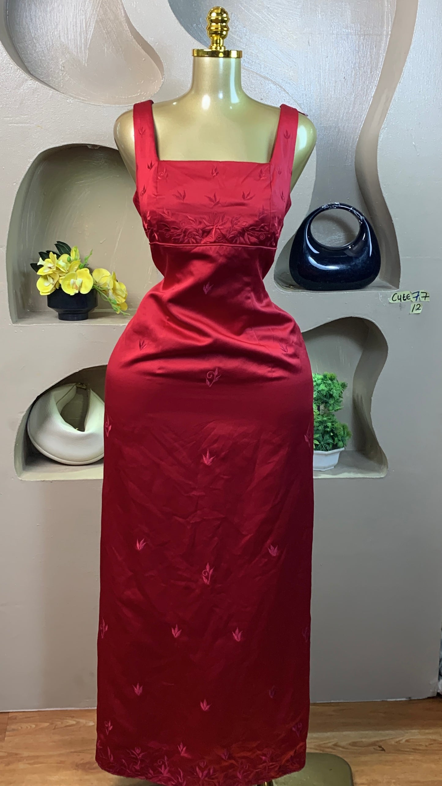 SIZE12 Cute77 (wine)