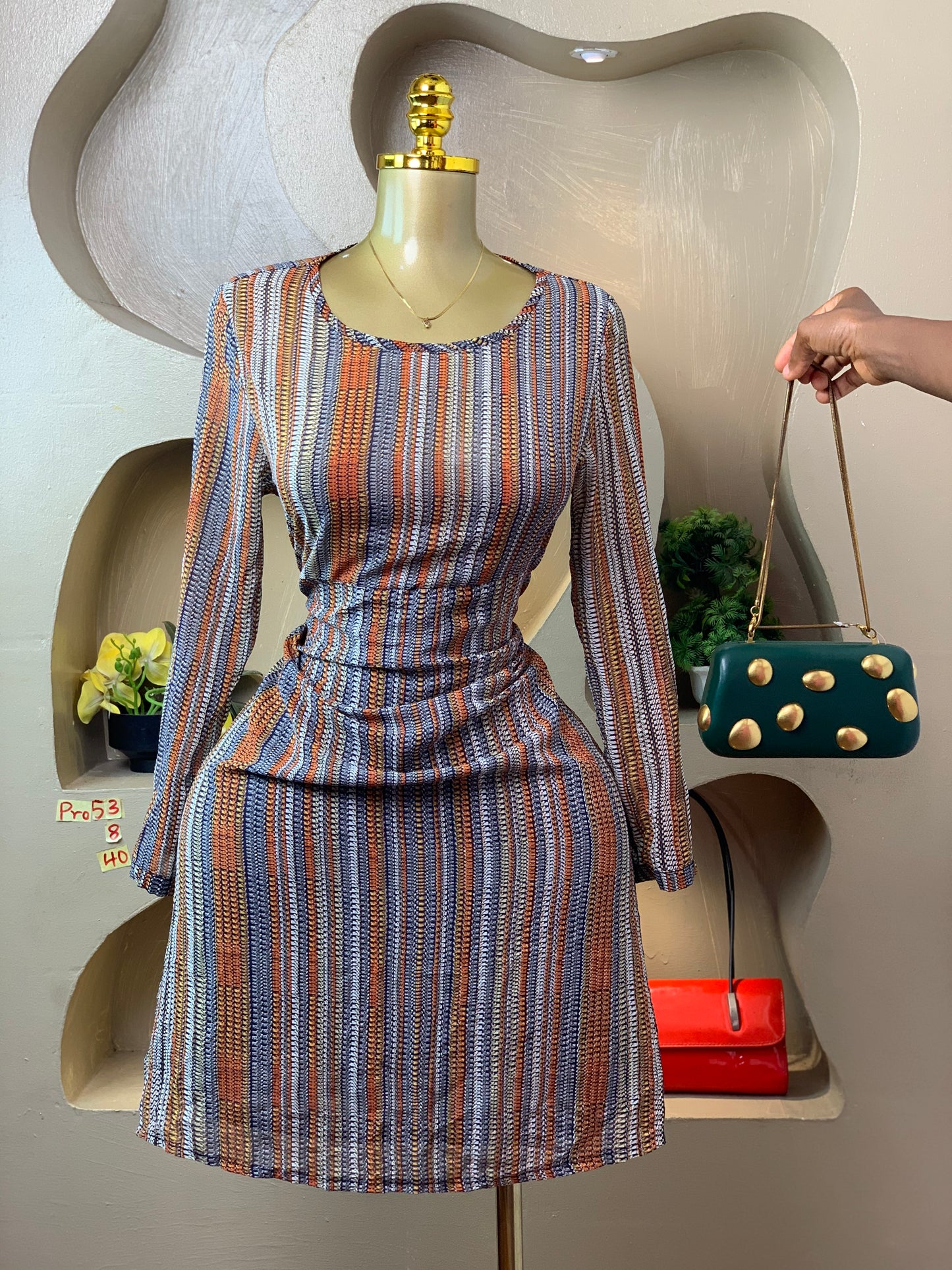PRO53 SIZE8 DRESS Length40