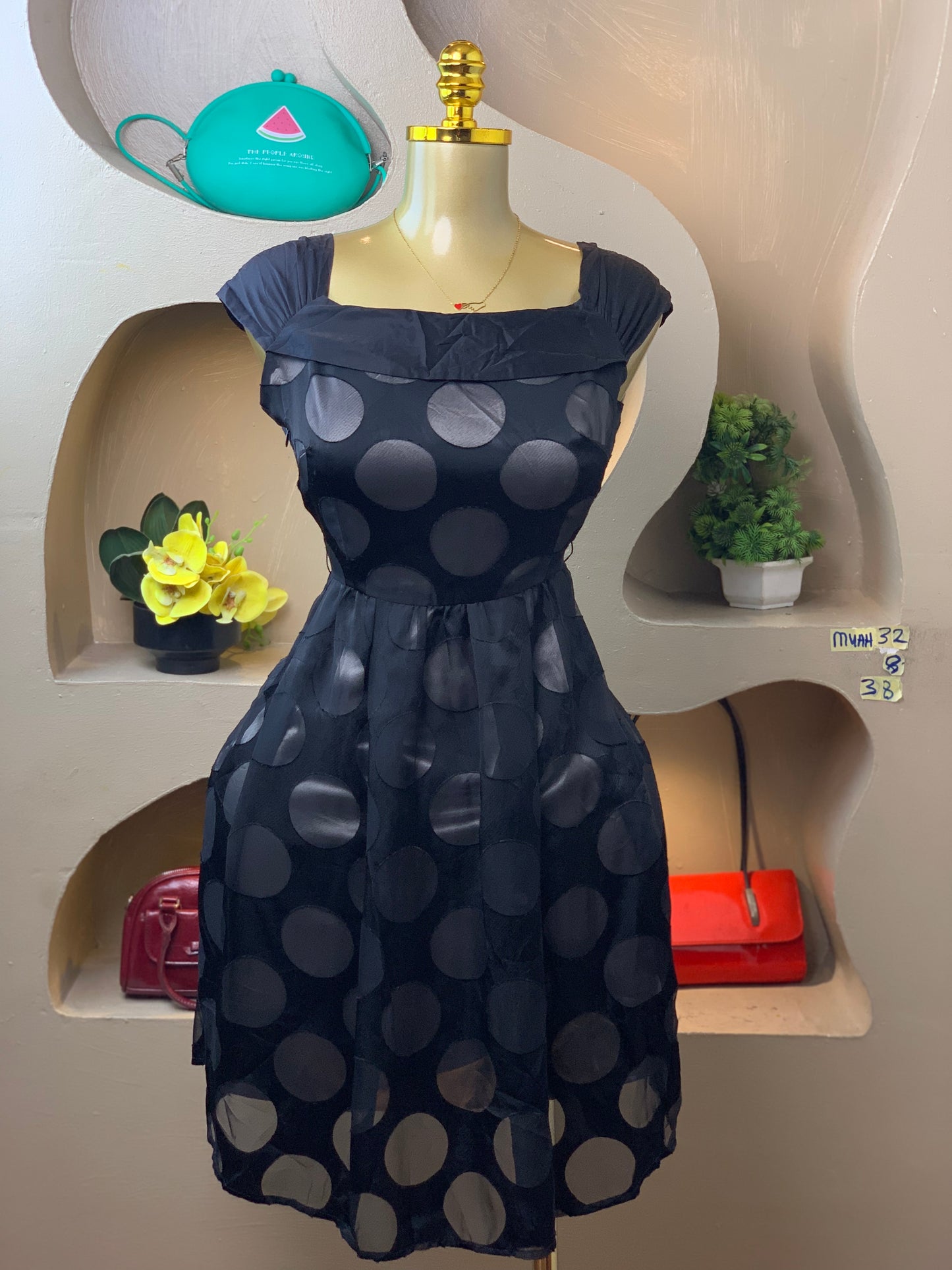 SIZE8 MUAH32 Length38 (black)