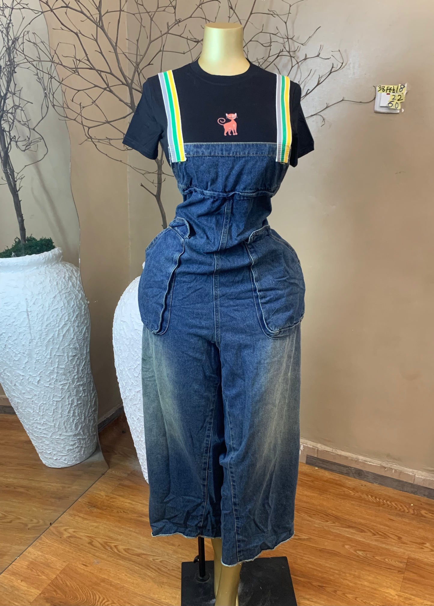 SIZE20&22 38FEB18 Length60 (Dungarees only)