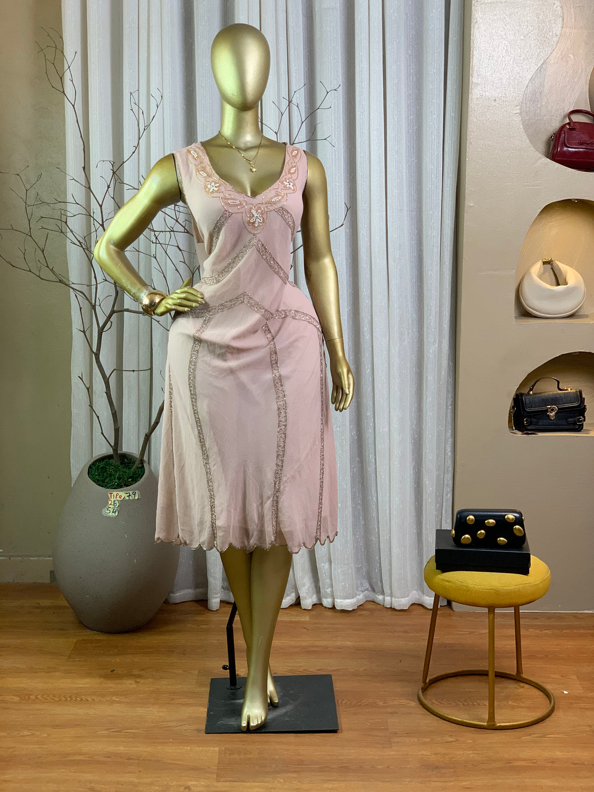 TIFE79 SIZE26 DRESS Length54