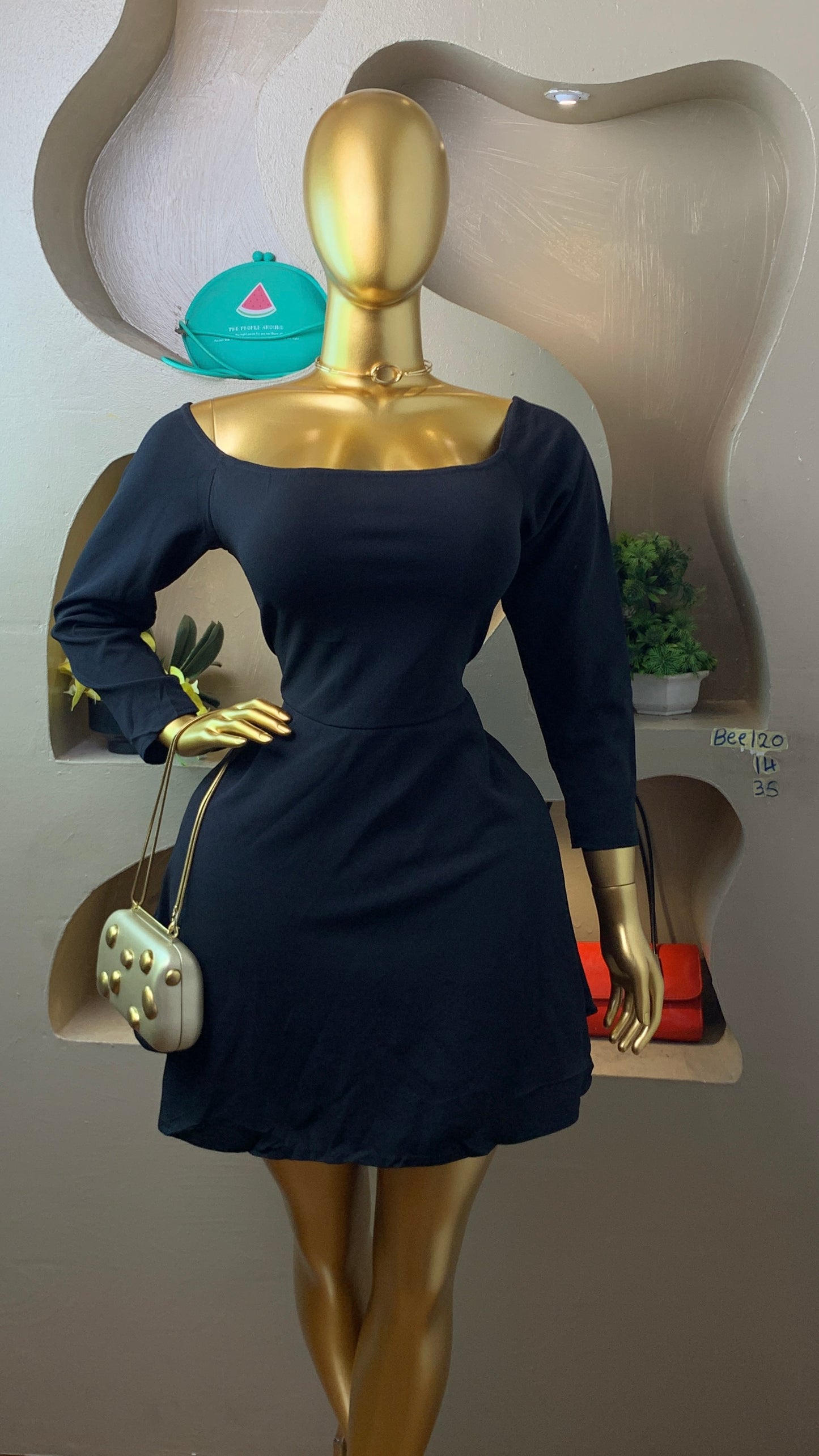 SIZE14 BEE120 Length35 (black)