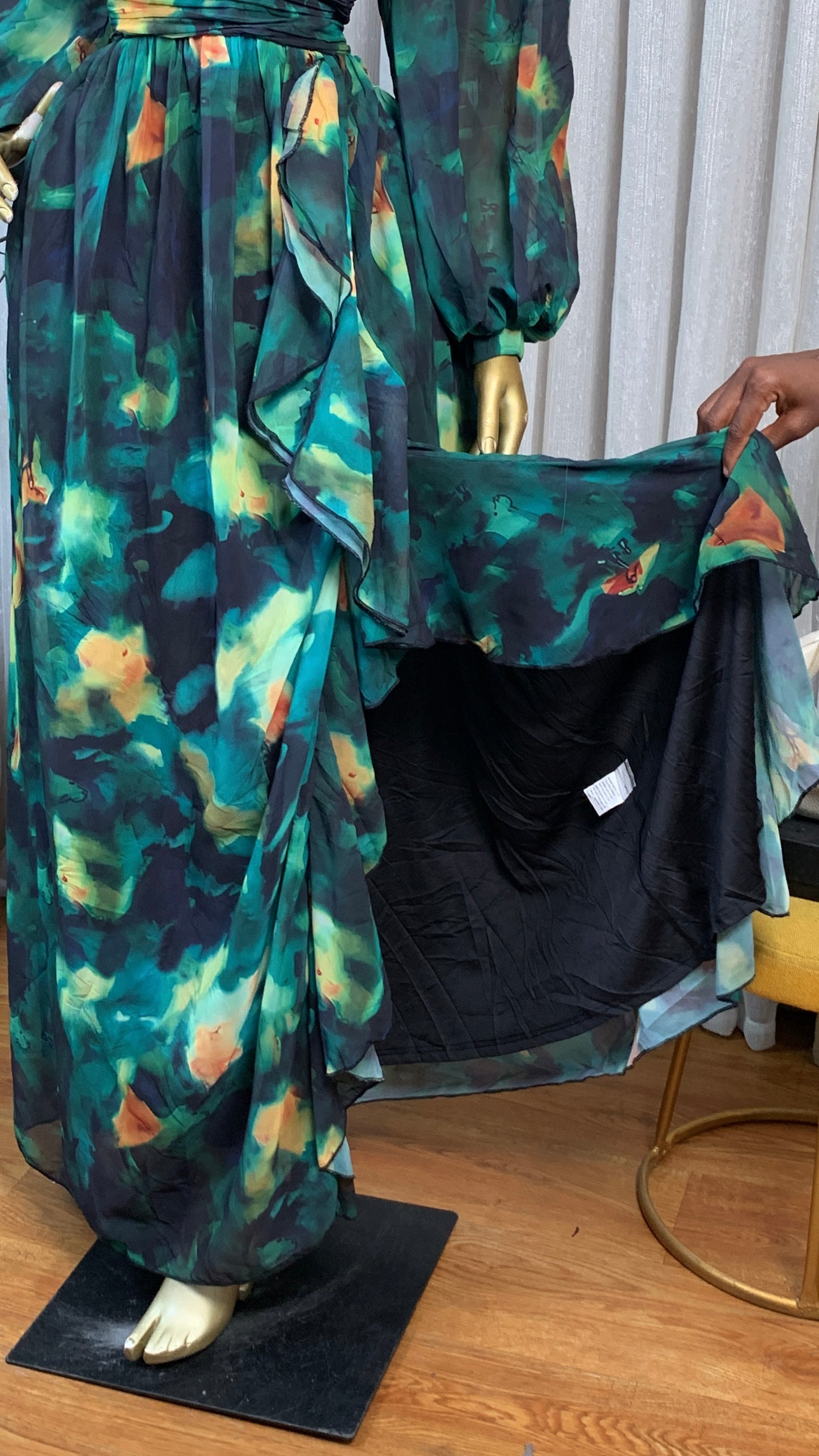 SASSY2 SIZE18 Green DRESS