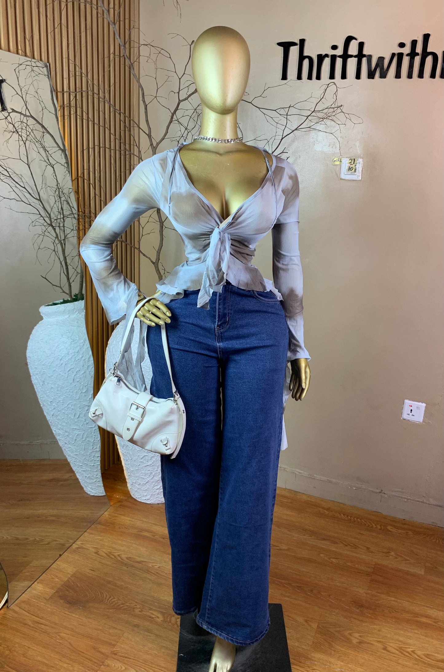 SIZE10 GIRL21 MESH TOP ONLY
