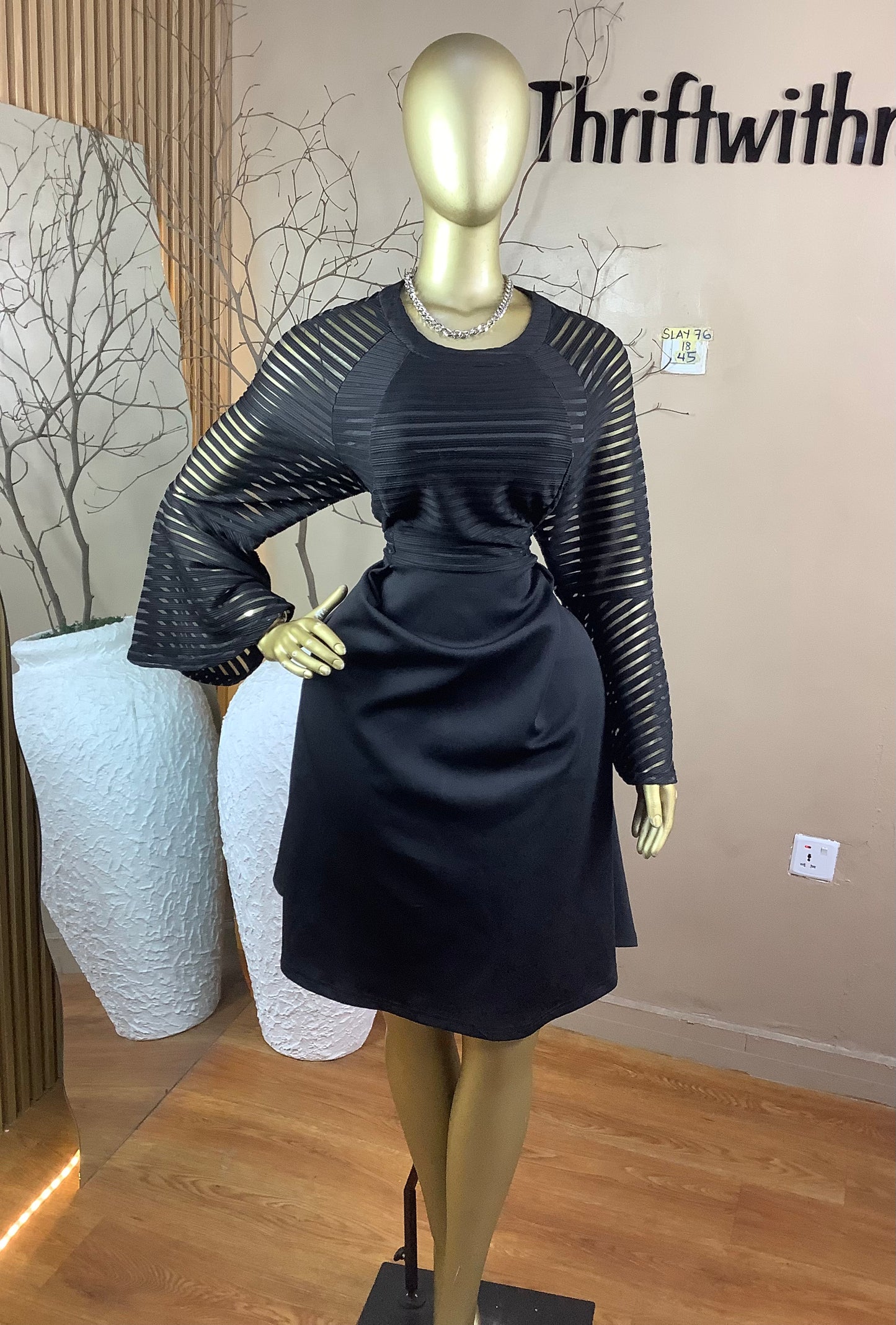 SIZE18 Slay76 Length45(black)