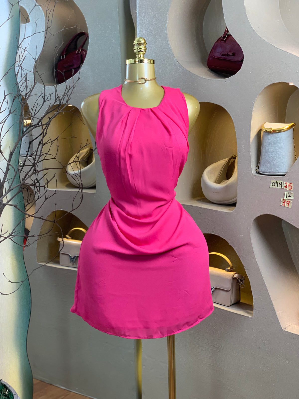 OYIN25 SIZE12 Pink DRESS Length39