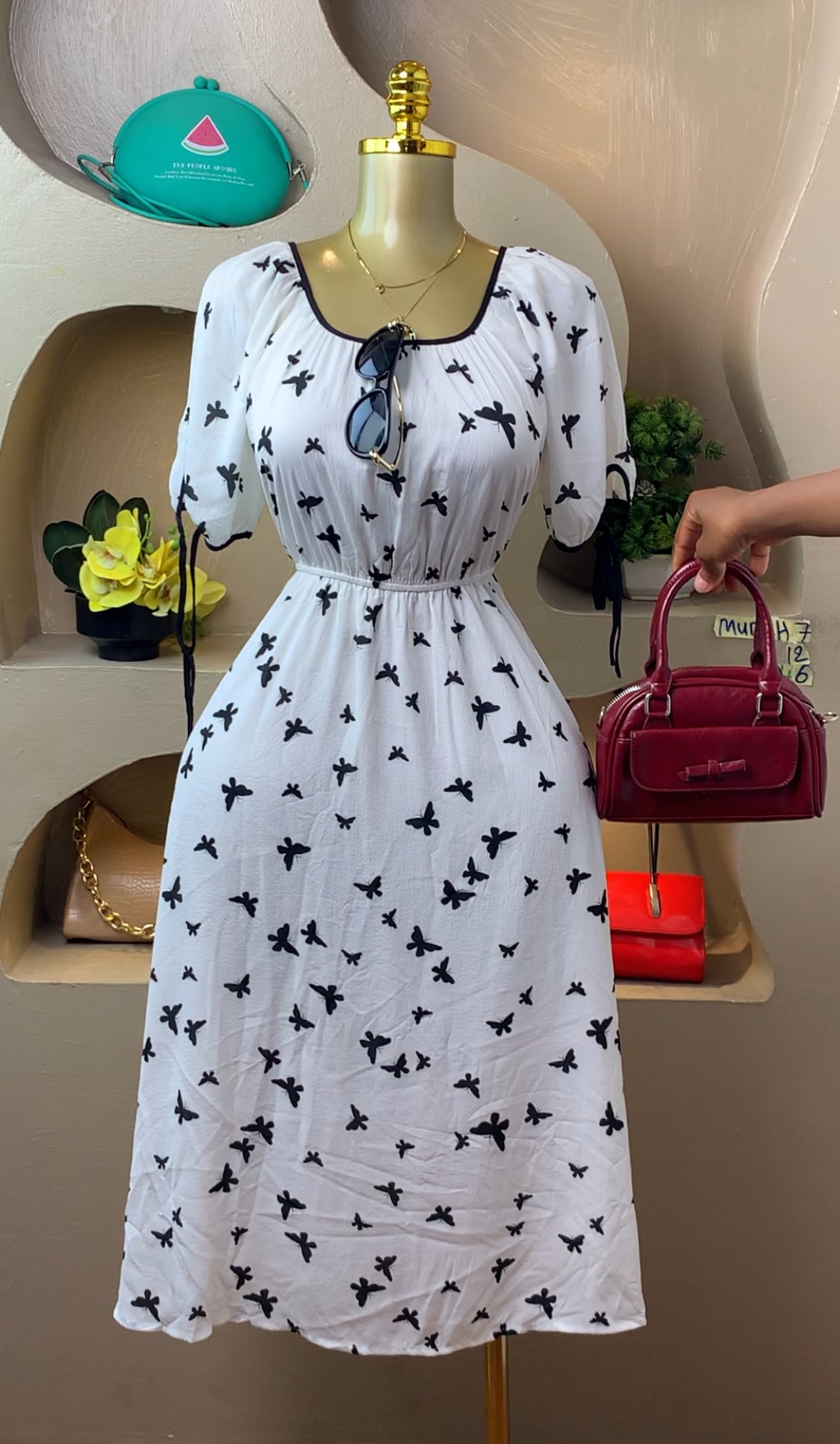SIZE12 MUNCH7 Length46 (white&black)