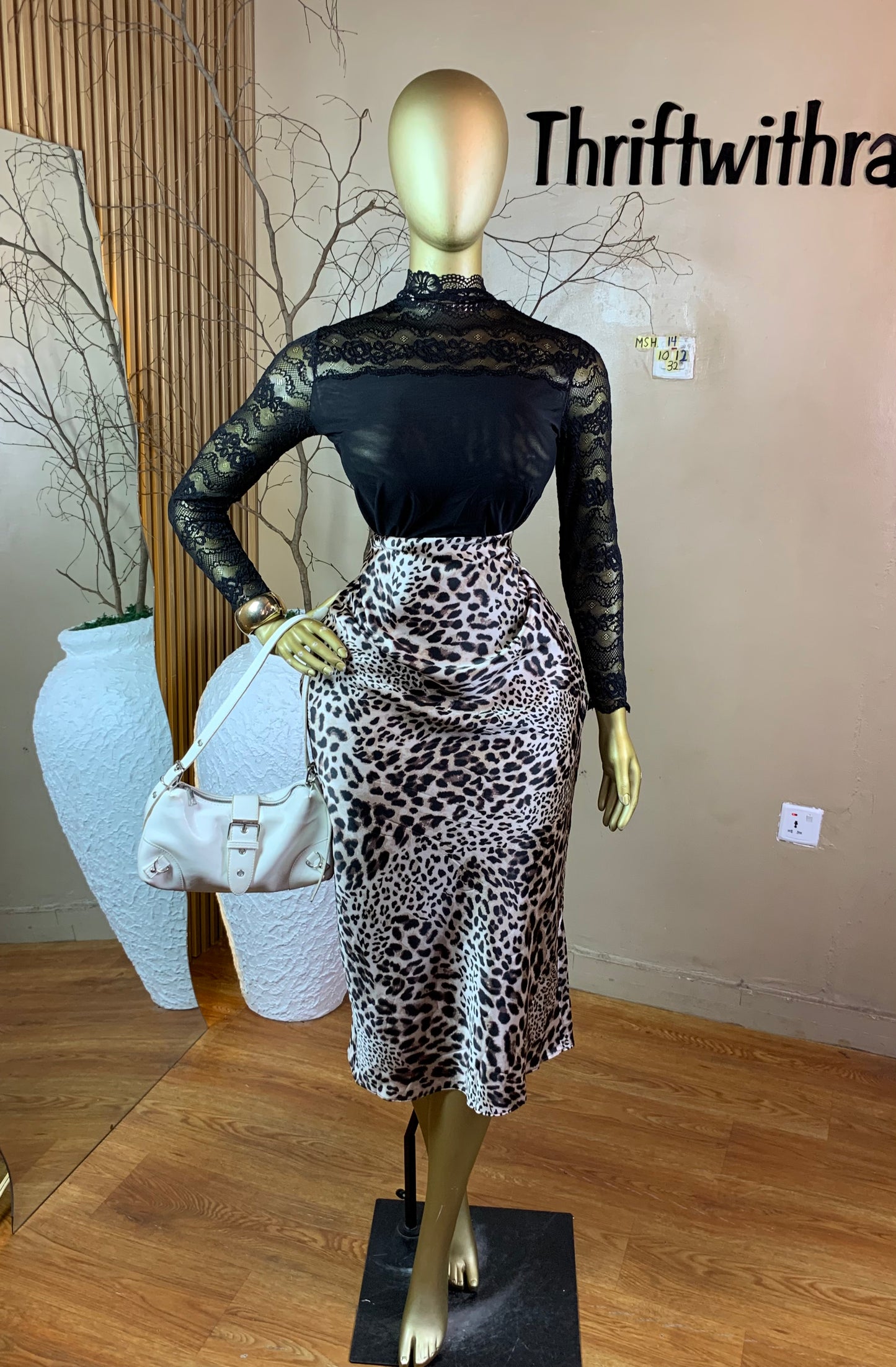 SIZE10 MSH14 BLACK MESH TOP ONLY