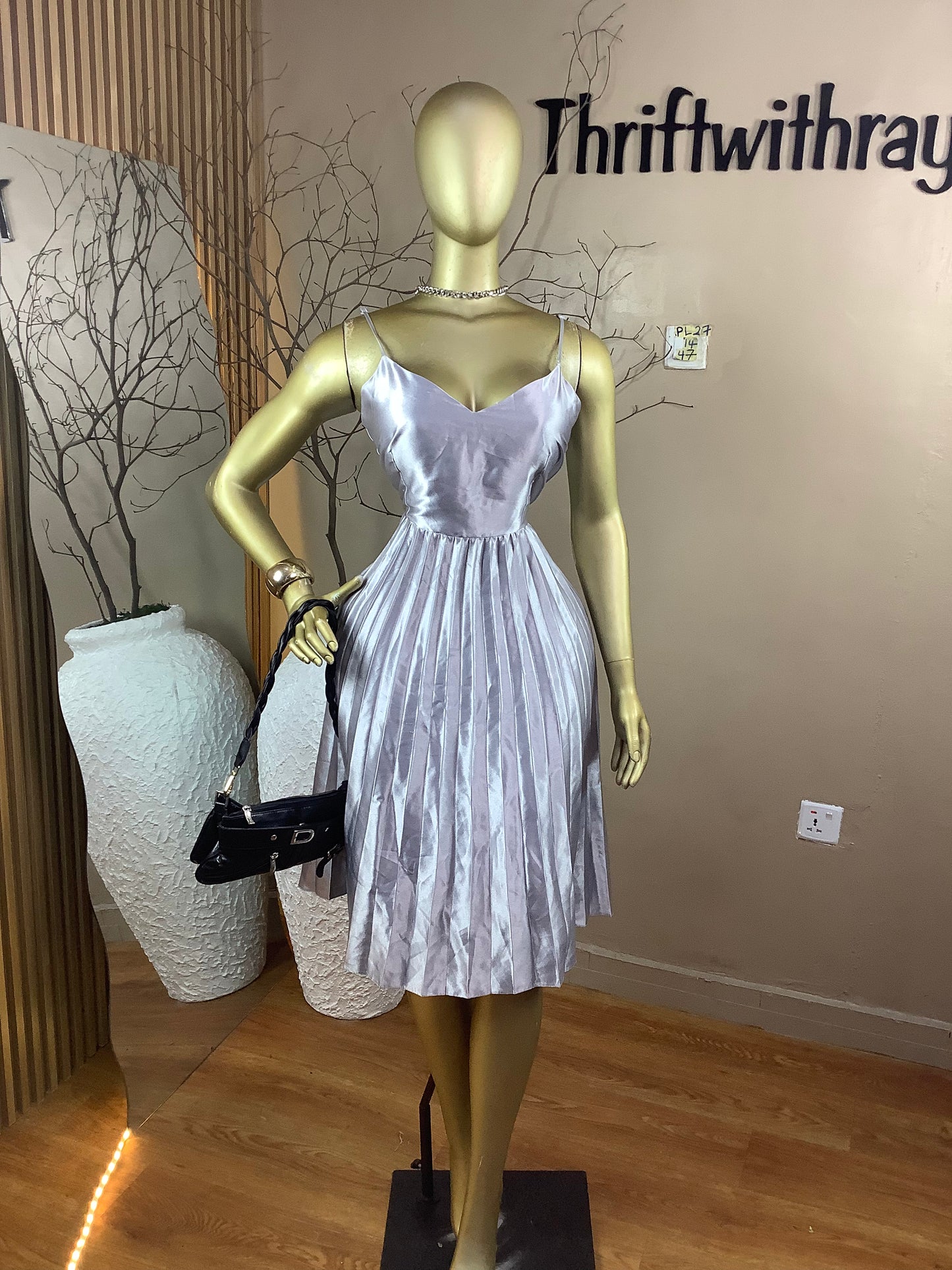 SIZE14 Pearl27 Length47(Silver)
