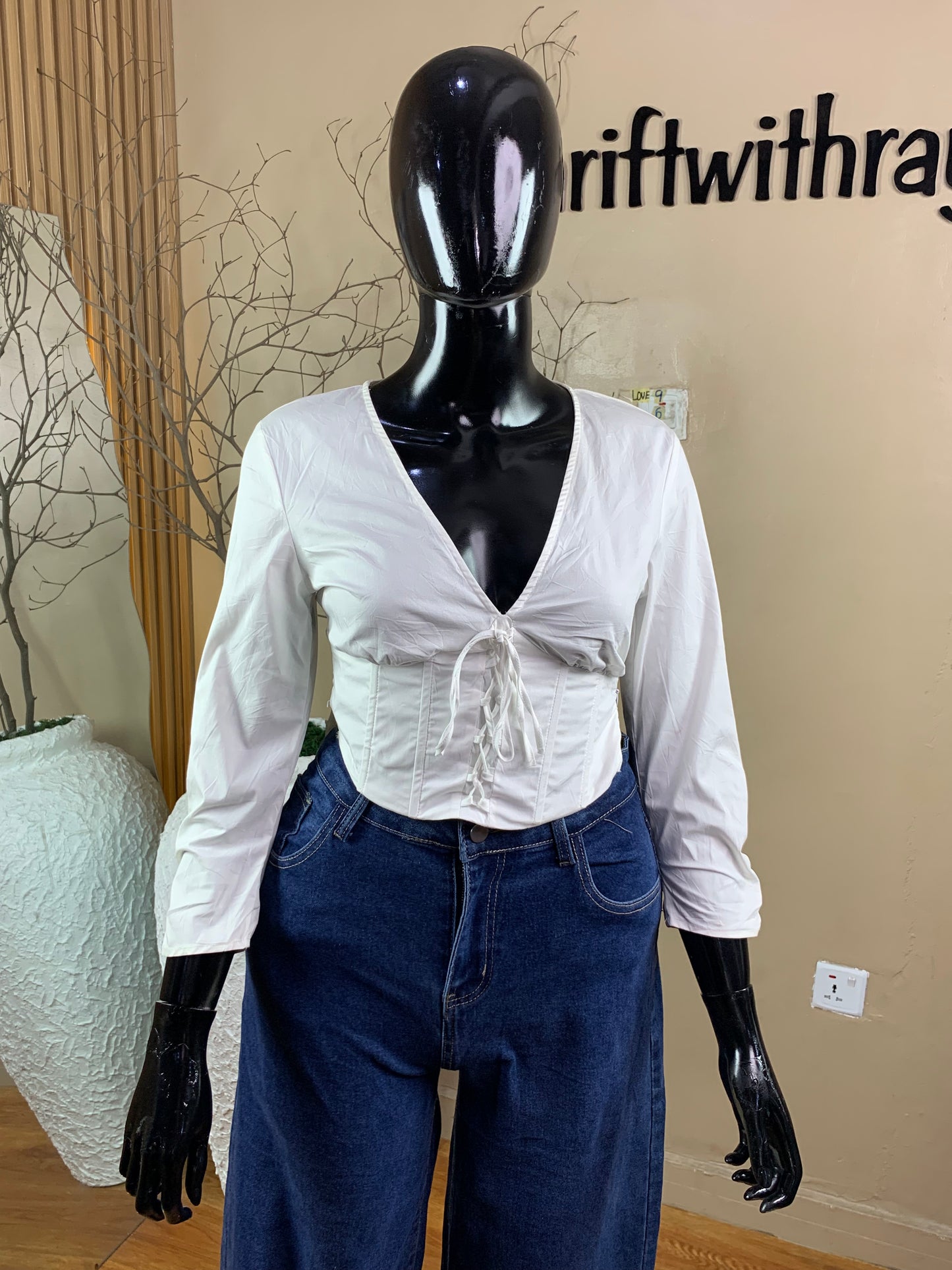 SIZE6 LOVE9(white)(Top only)