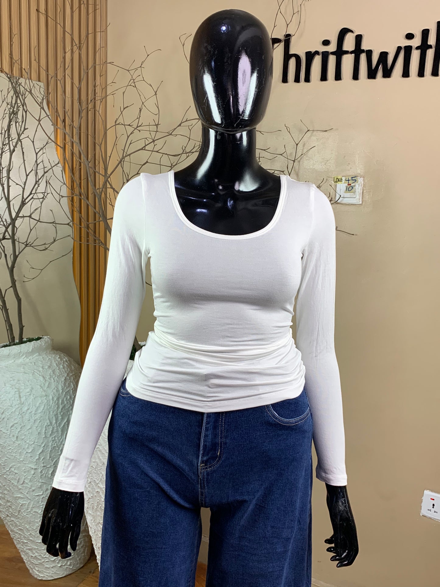 SIZE10 LOVE45(white)(Top only)