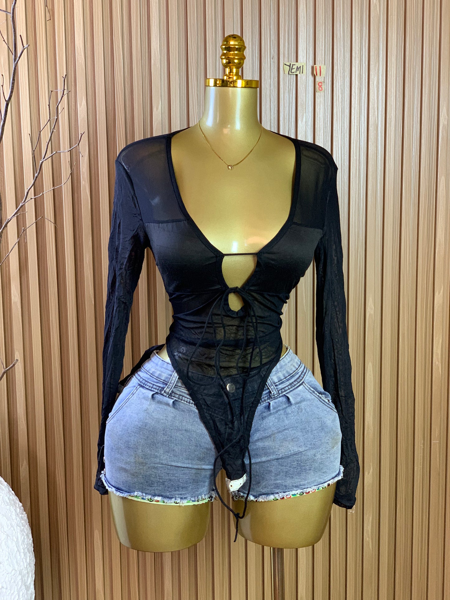 YEMI11 SIZE8(Mesh bodysuit)