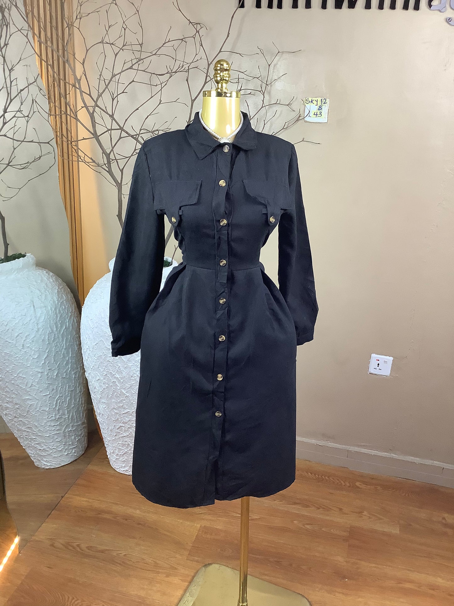 SIZE8 SKY12 Length43(black)