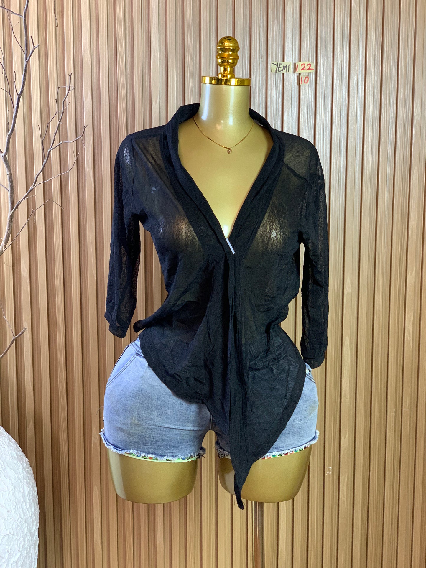 YEMI122 SIZE10(Black jacket )
