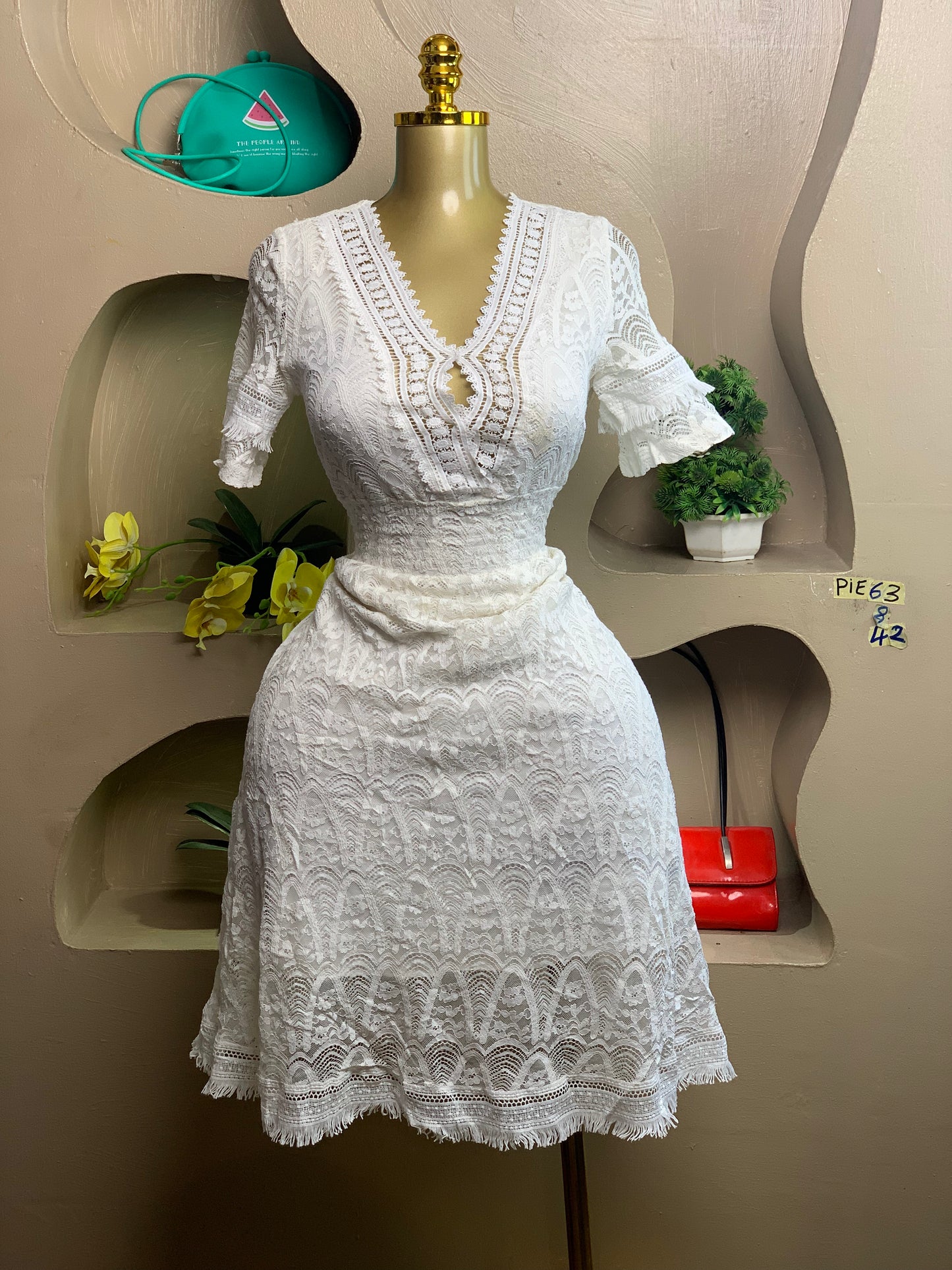SIZE8 PIE63 Length42 (white)