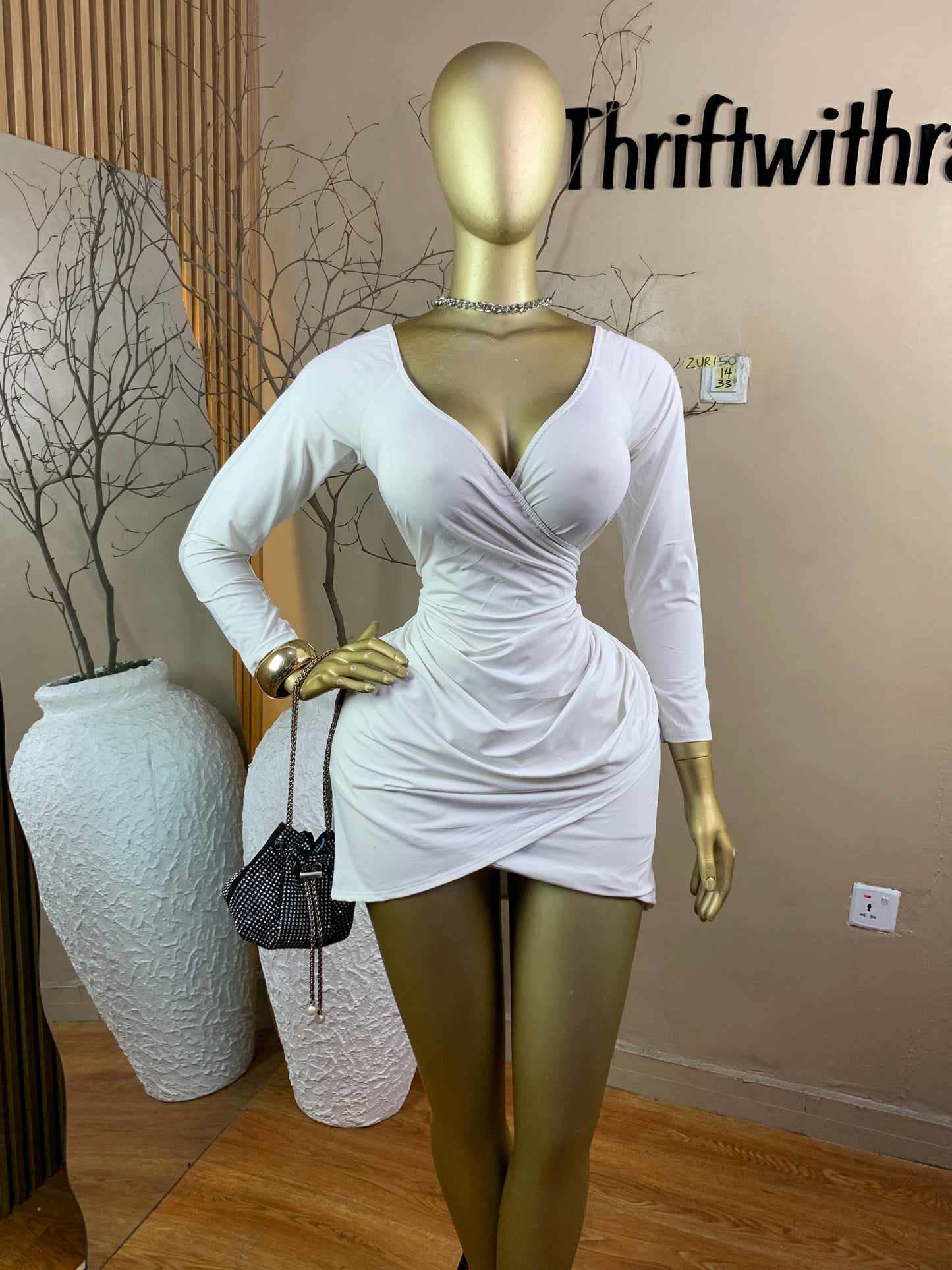 SIZE14 ZURI50 Length33(white)