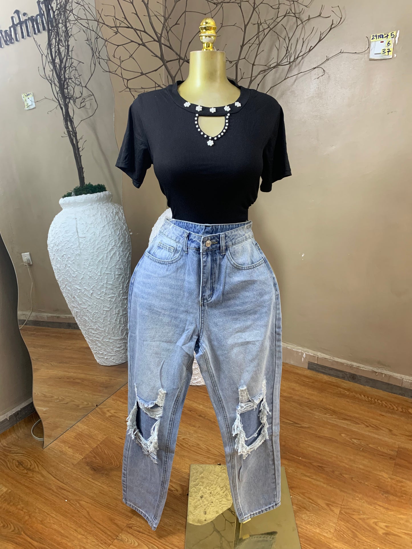 SIZE6 29FEB75 Length37 (Jean only)