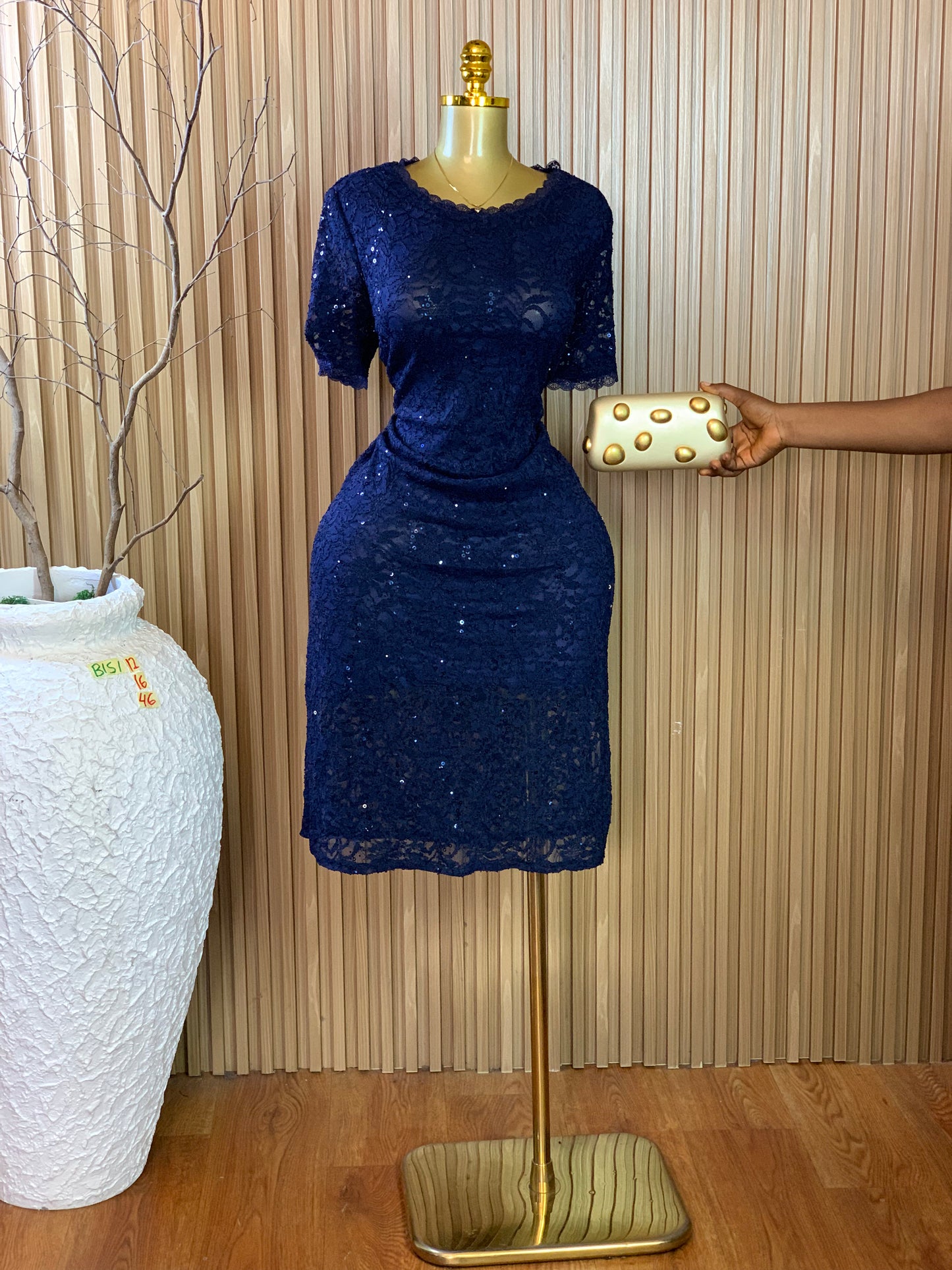 BISI12 SIZE16 Length46 dress