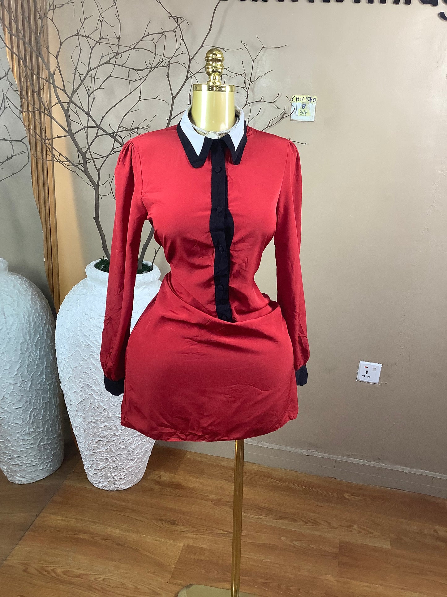 SIZE8 Chick70 Length34(red)
