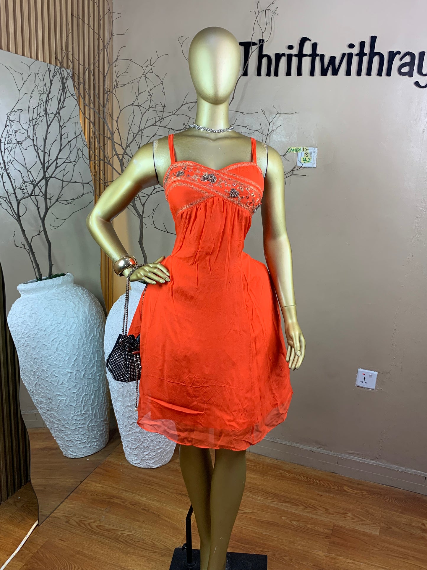 SIZE8 CANDY17 Length42(Orange)